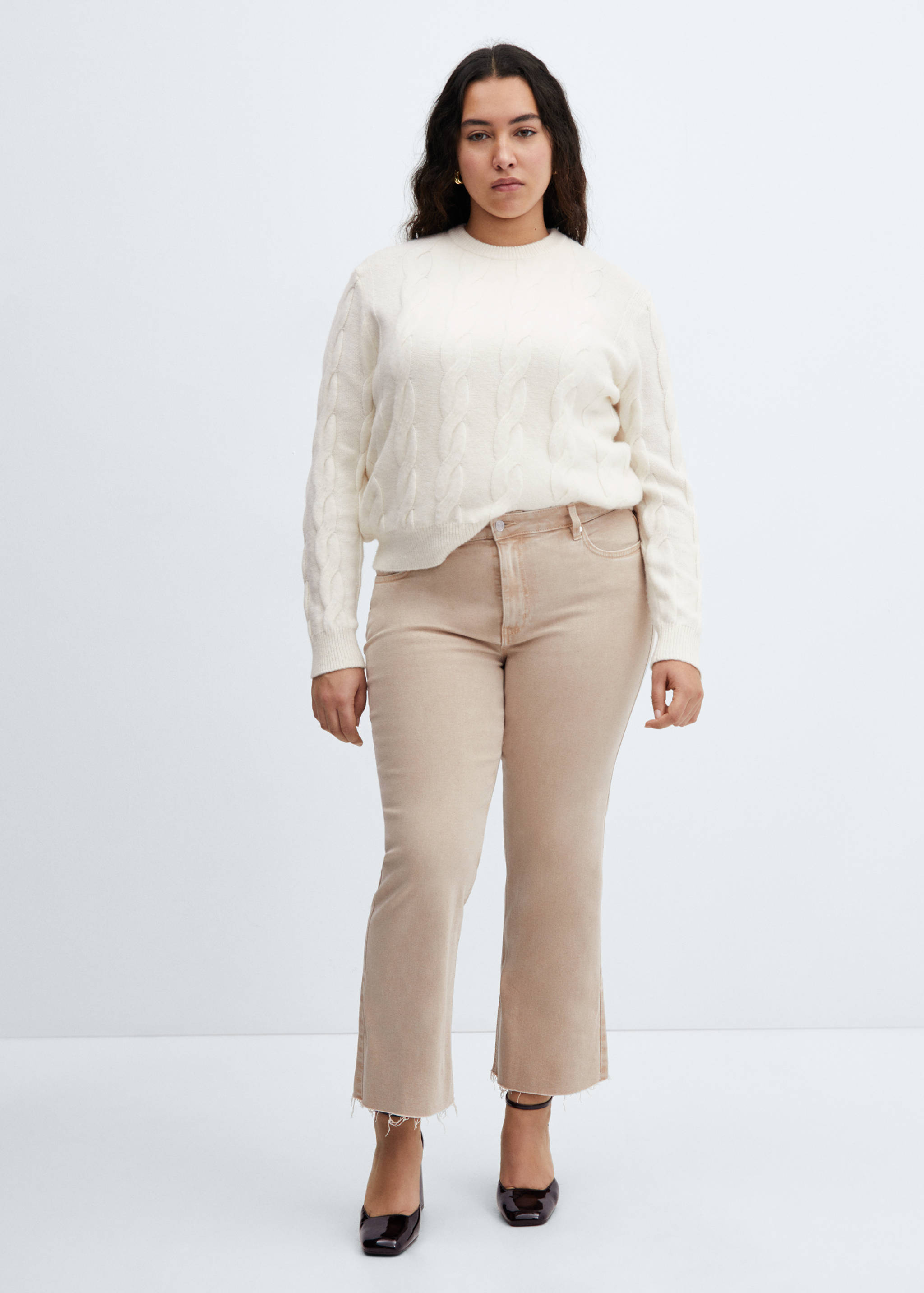 Укороченные джинсы flare Sienna - Деталь изделия 3