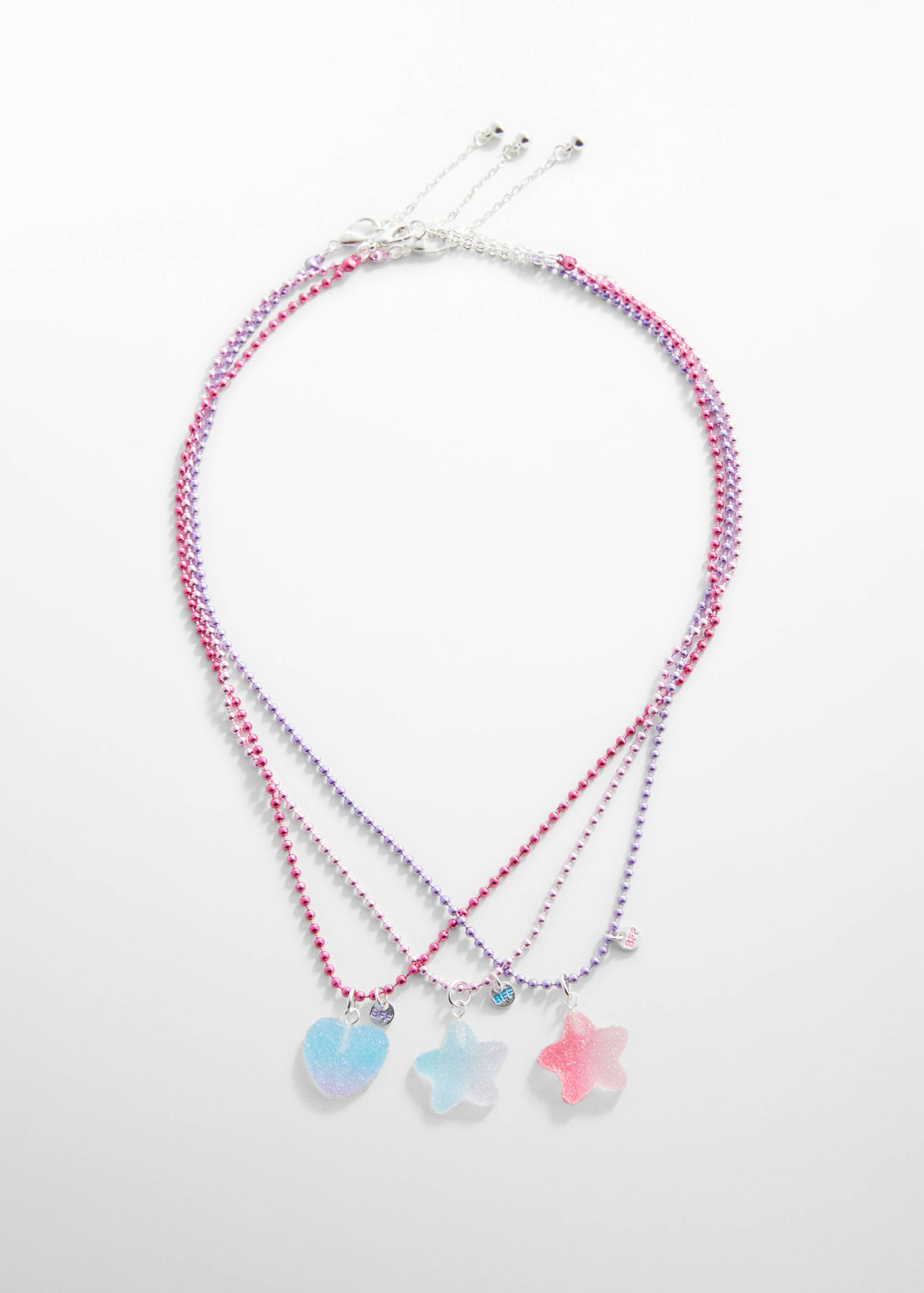 Lot 3 colliers Best Friends - Article sans modèle