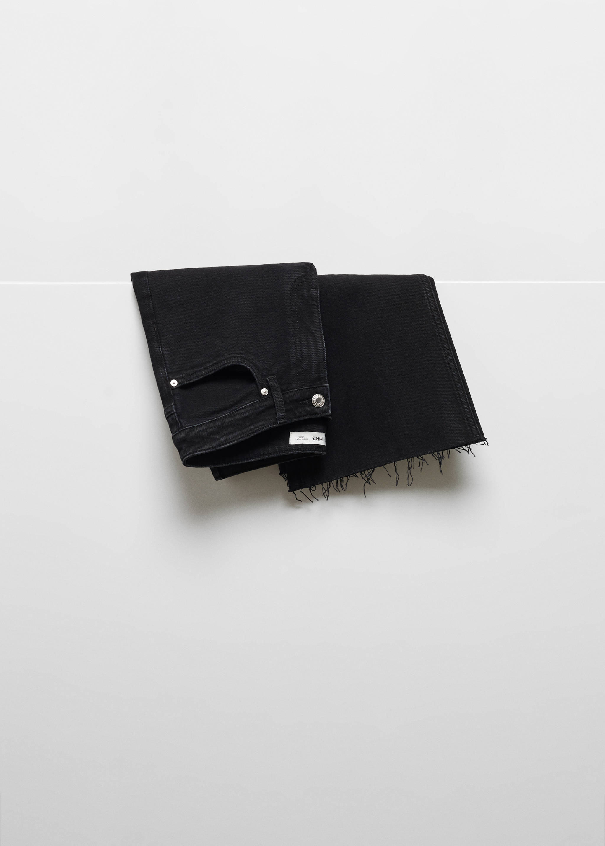 Джинсы flare с посадкой на талии - Деталь изделия 8