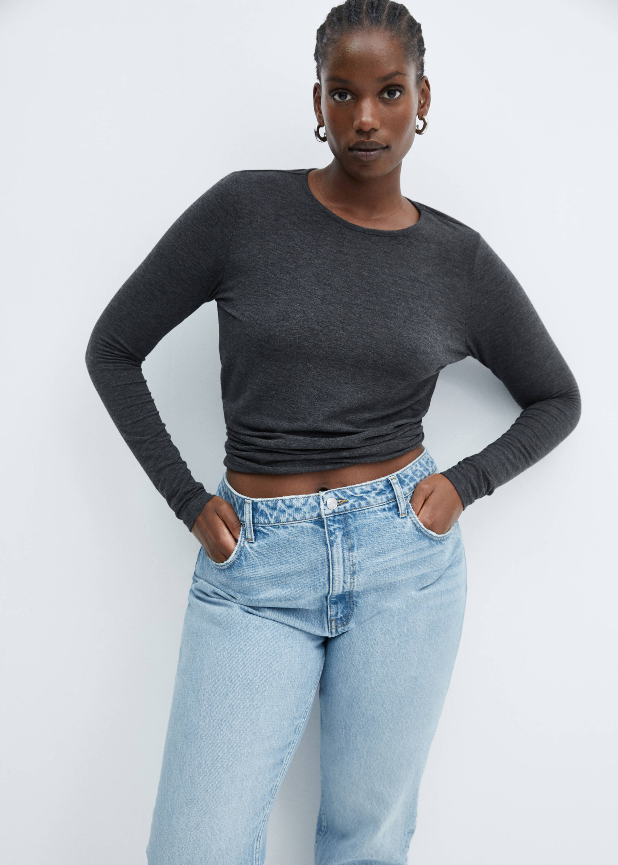 Jean Mom2000 mom taille haute - Détail de l'article 5