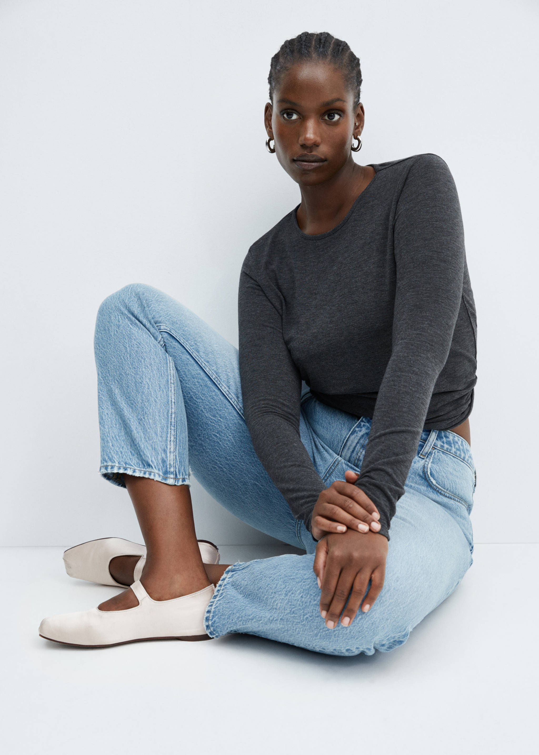 Jean Mom2000 mom taille haute - Détail de l'article 4