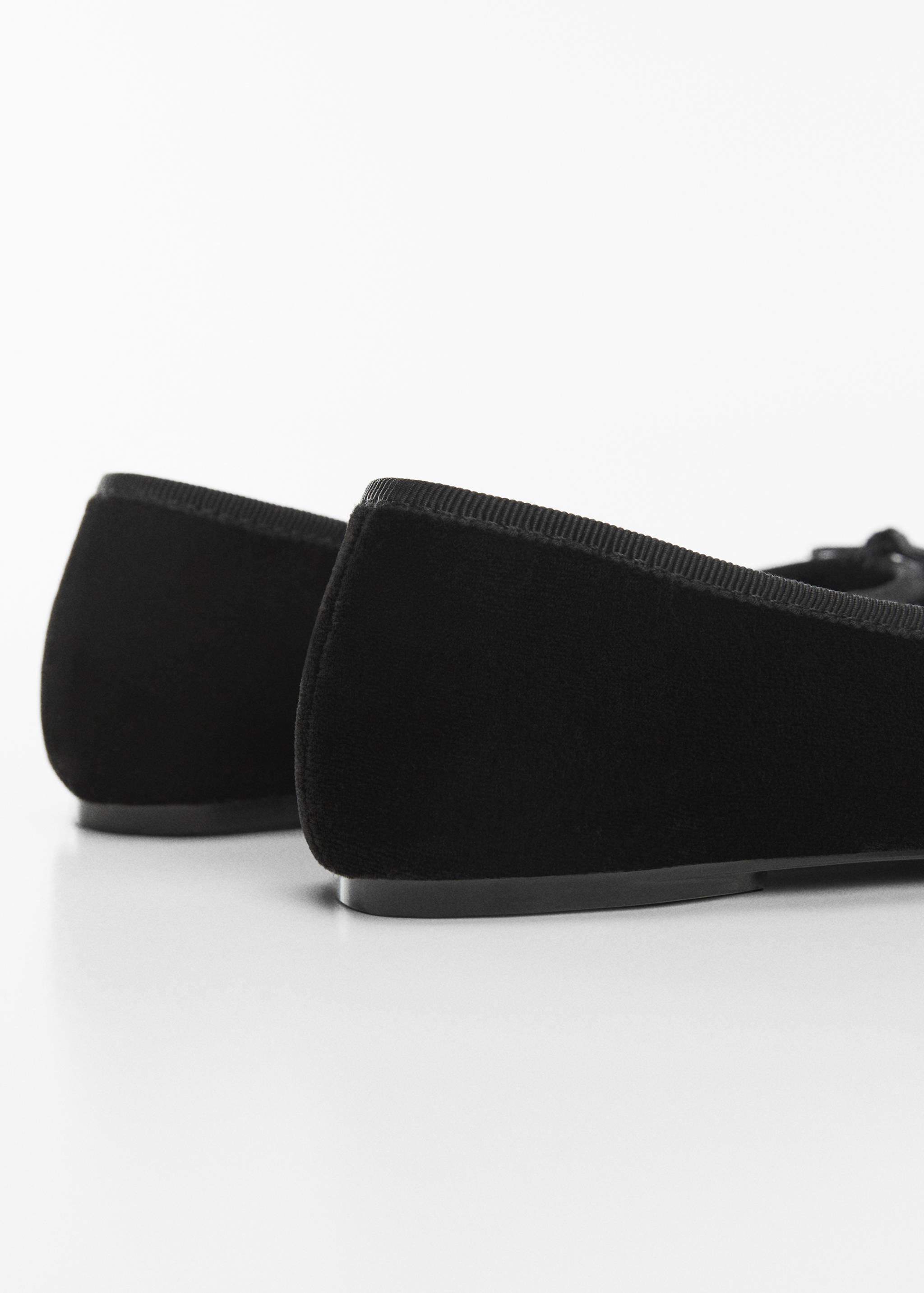 Ballerines velours nœud - Détail de l'article 1