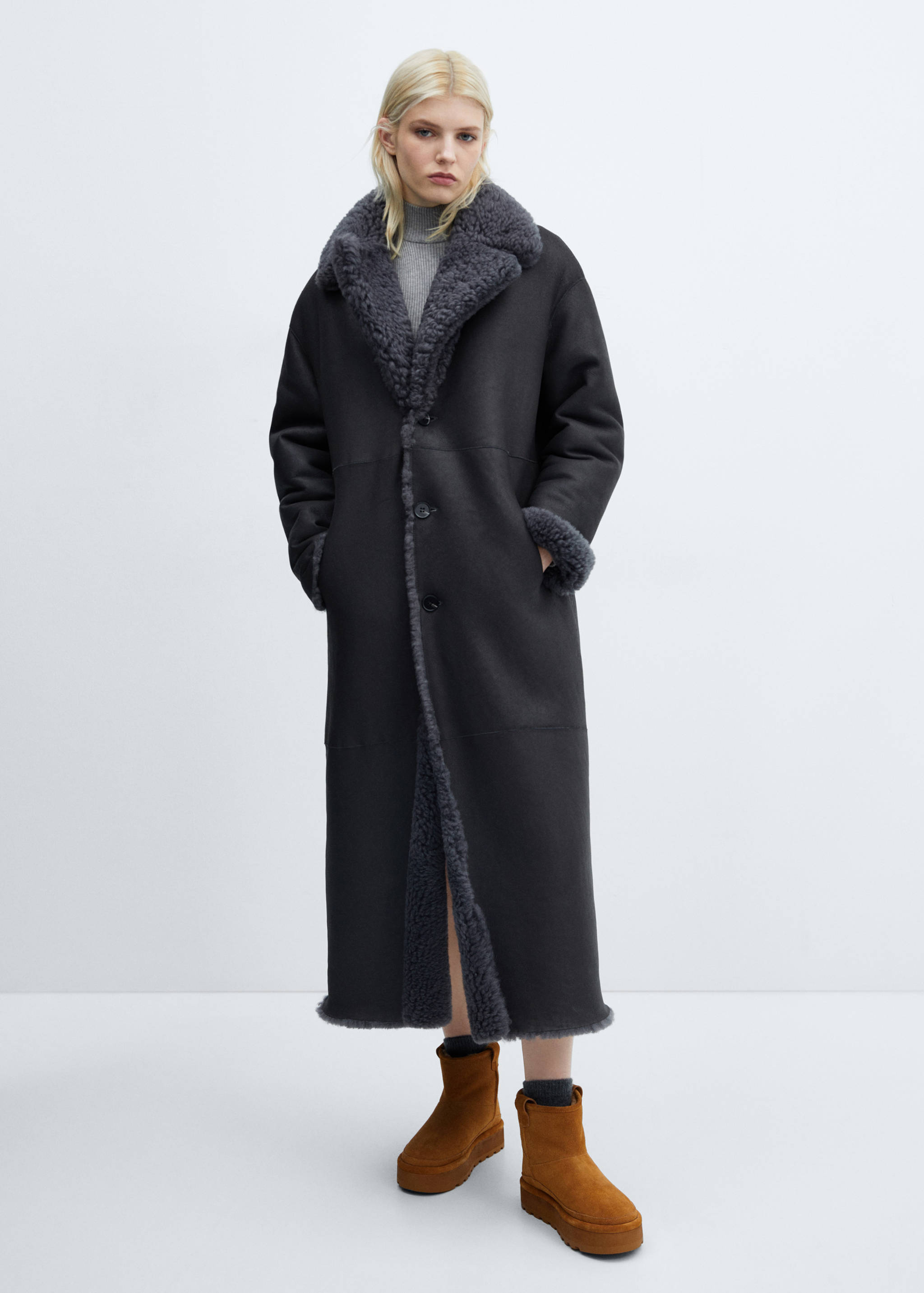 Botín piel pelo interior - Plano general