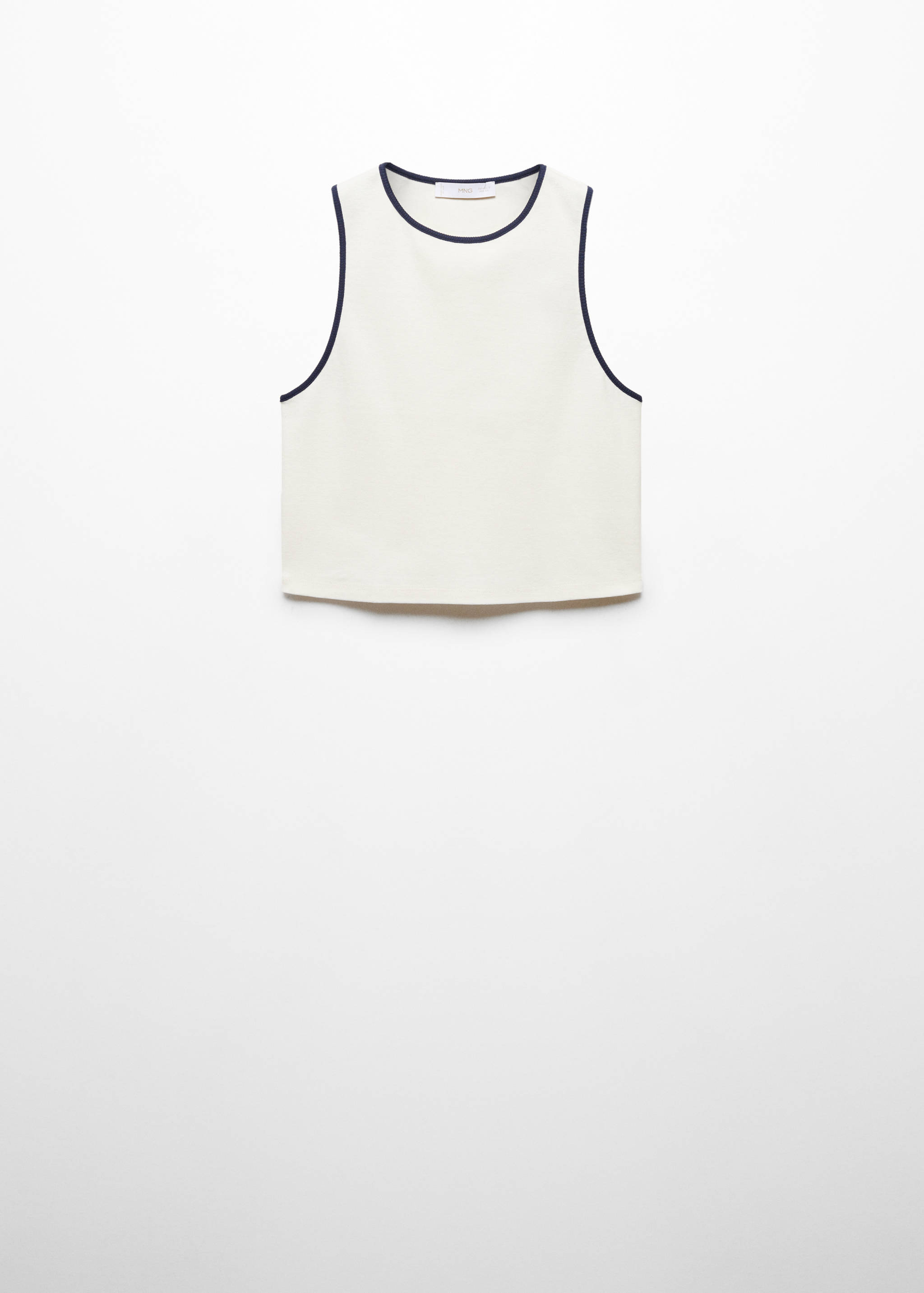 Contrast trim top - Article without model