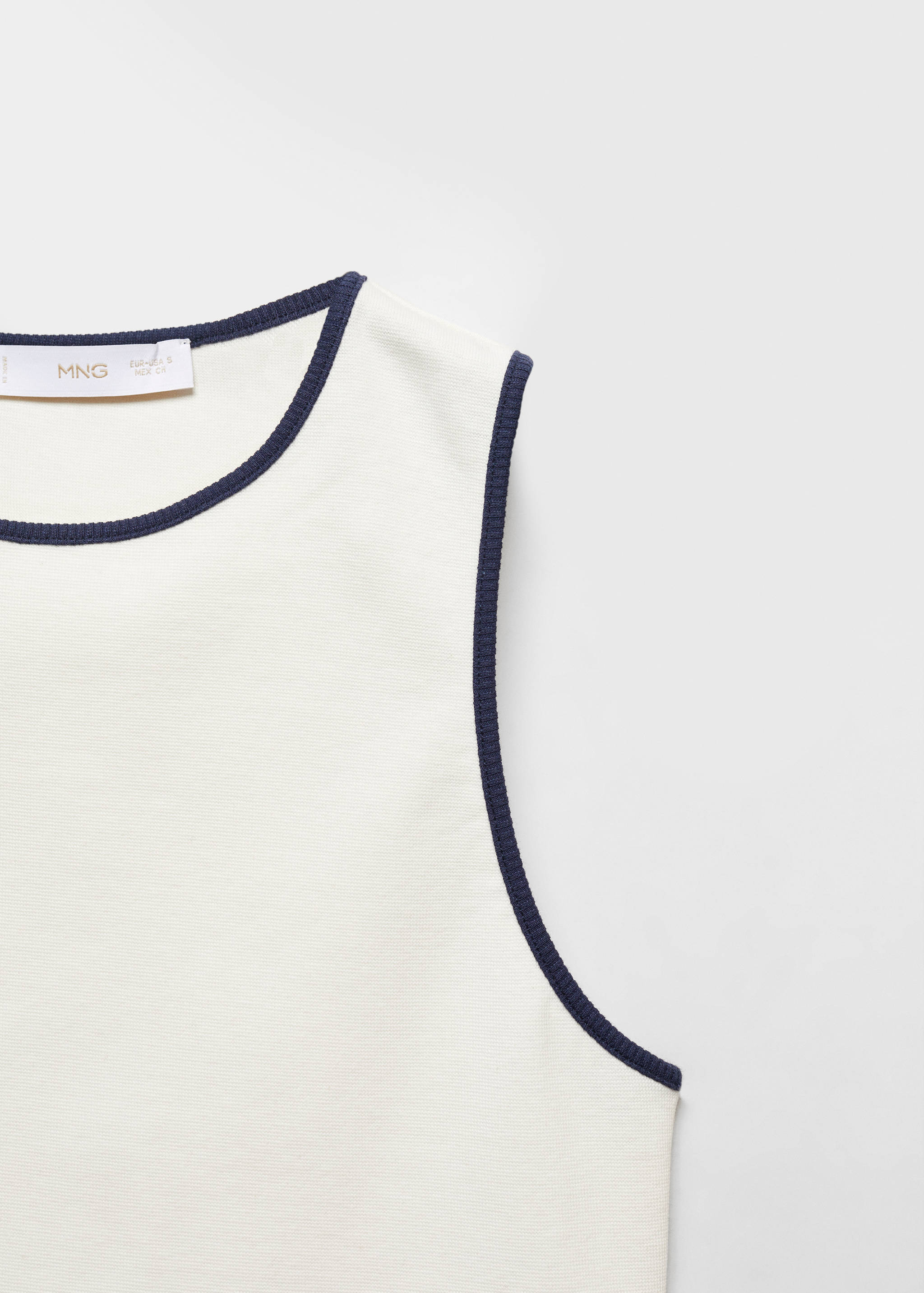 Contrast trim top - Details of the article 8