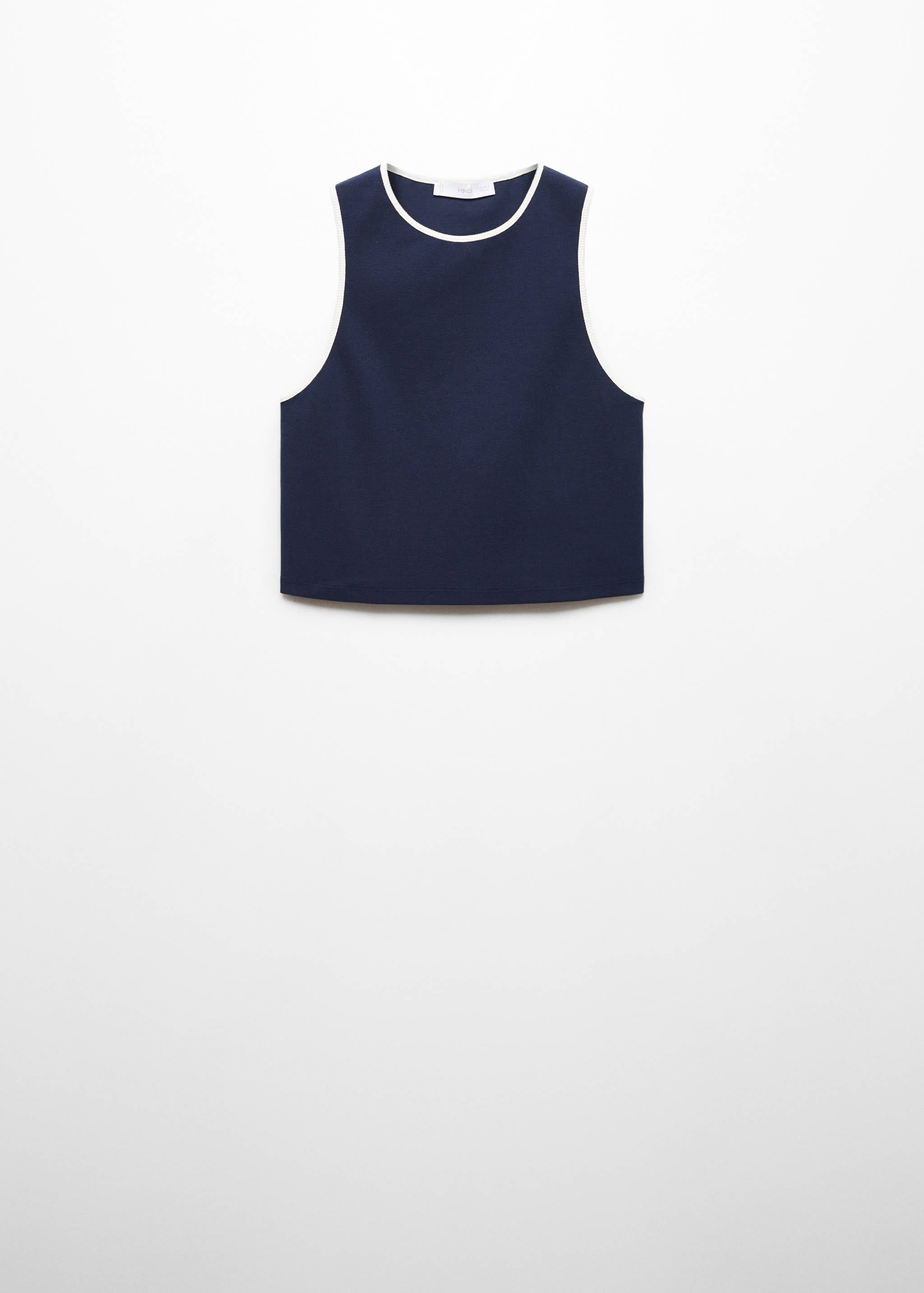 Contrast trim top - Article without model