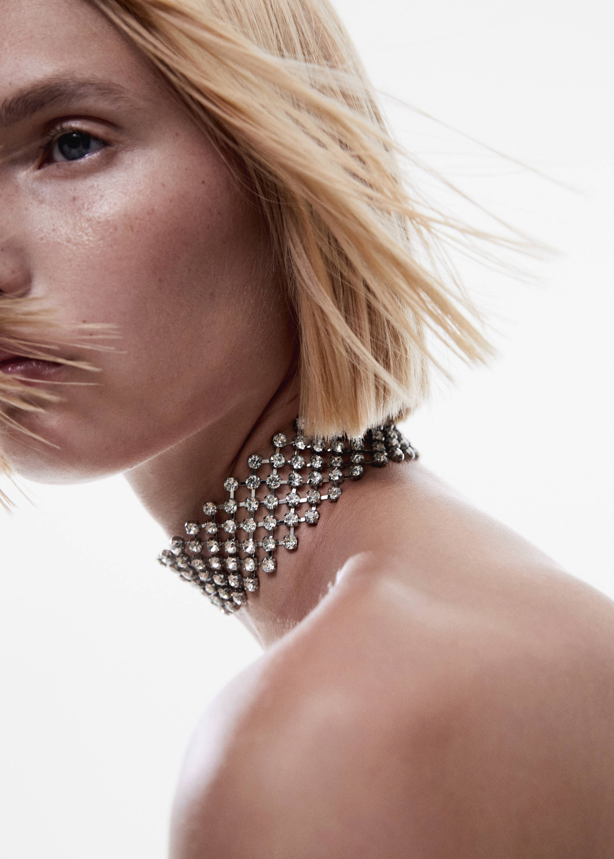 Crystal choker necklace - Details of the article 9