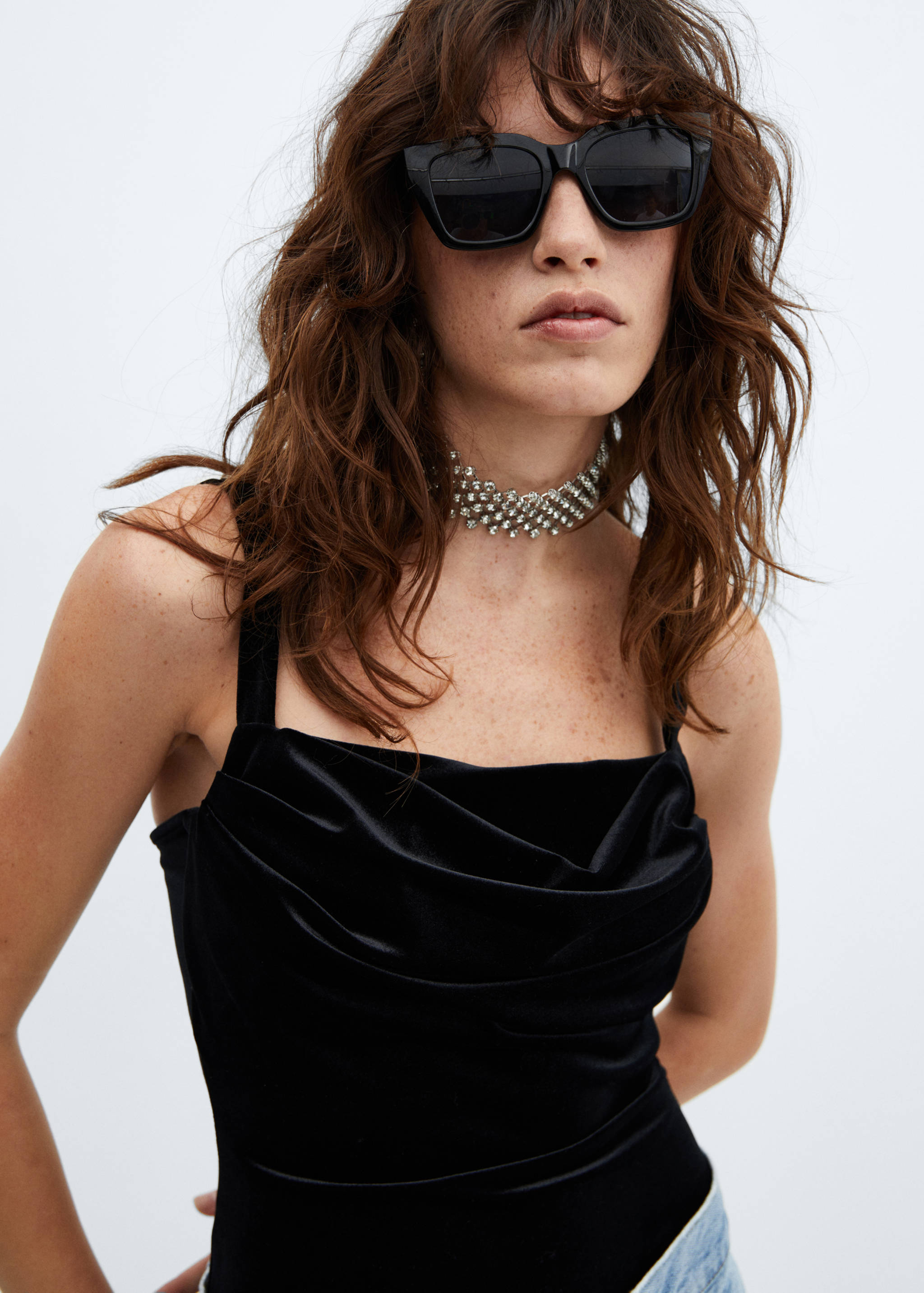 Crystal choker necklace - Details of the article 6