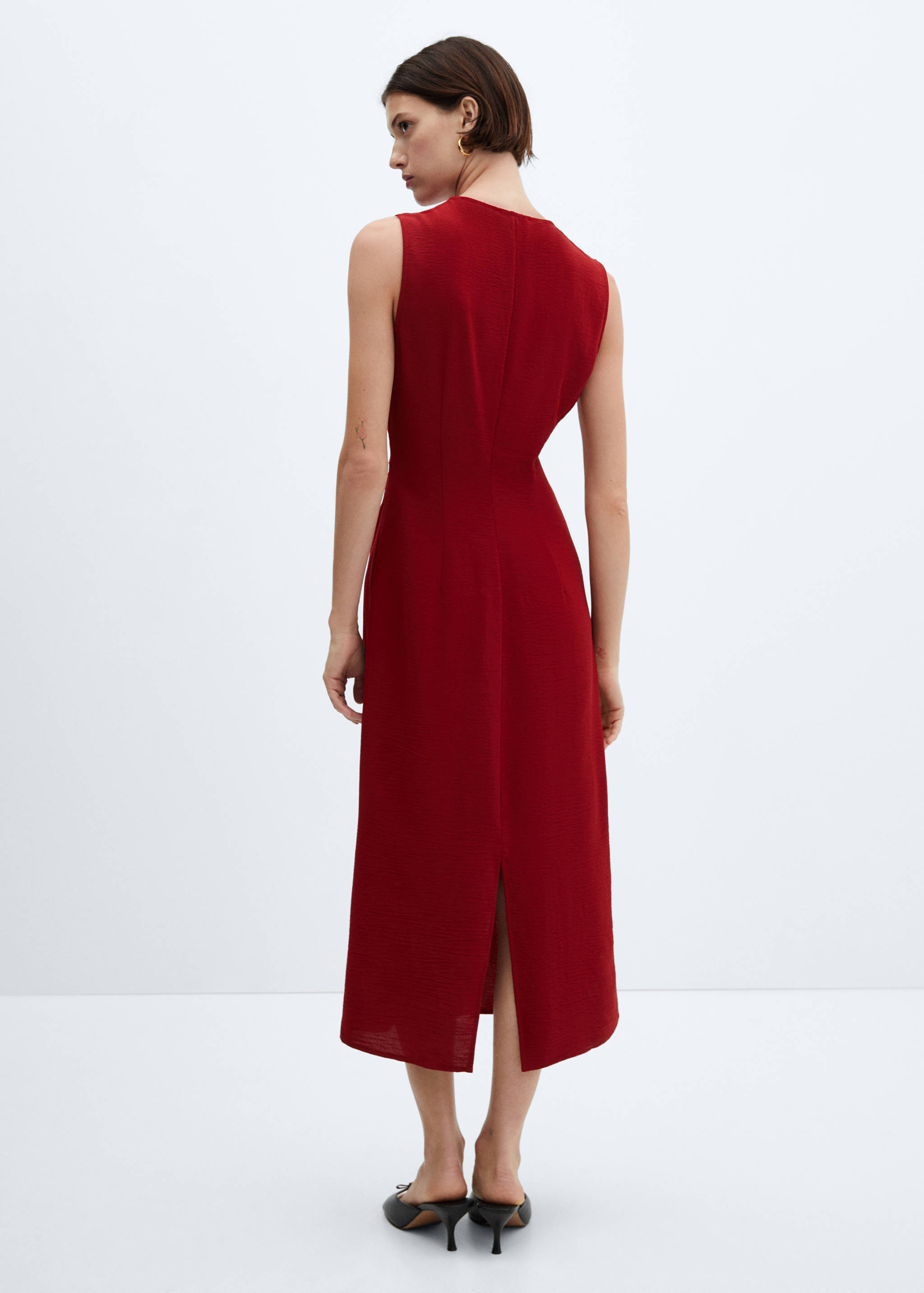 Robe détail nœud - Verso de l’article