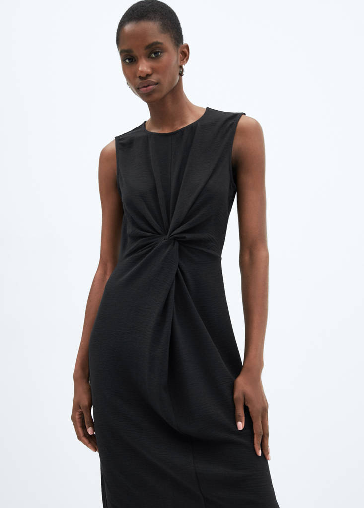Knot detail dress - angle 1