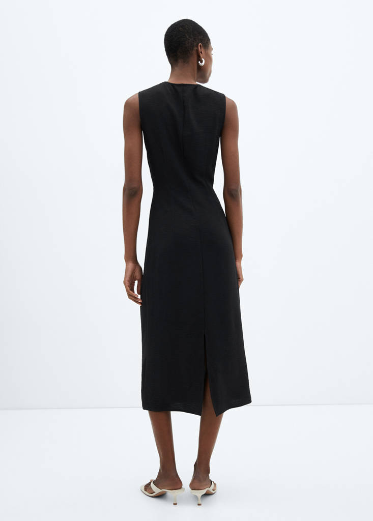 Knot detail dress thumbnail 3