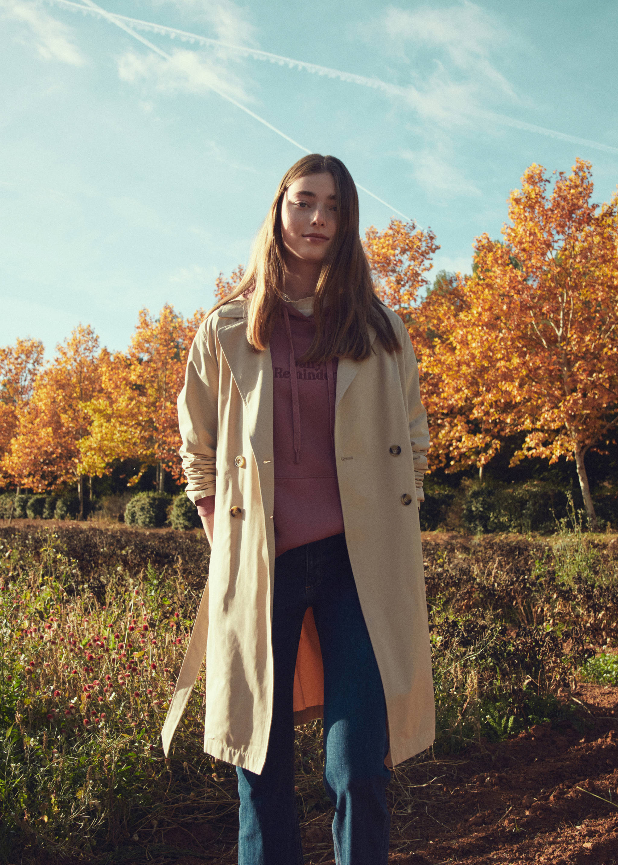 Classic trench coat with belt - Details of the article 6