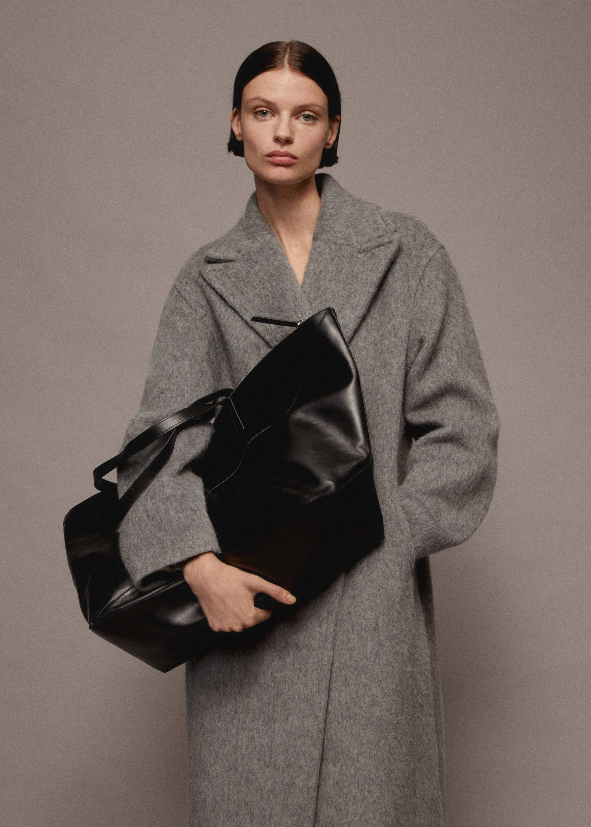 Кожаная сумка шоппер - Общий план