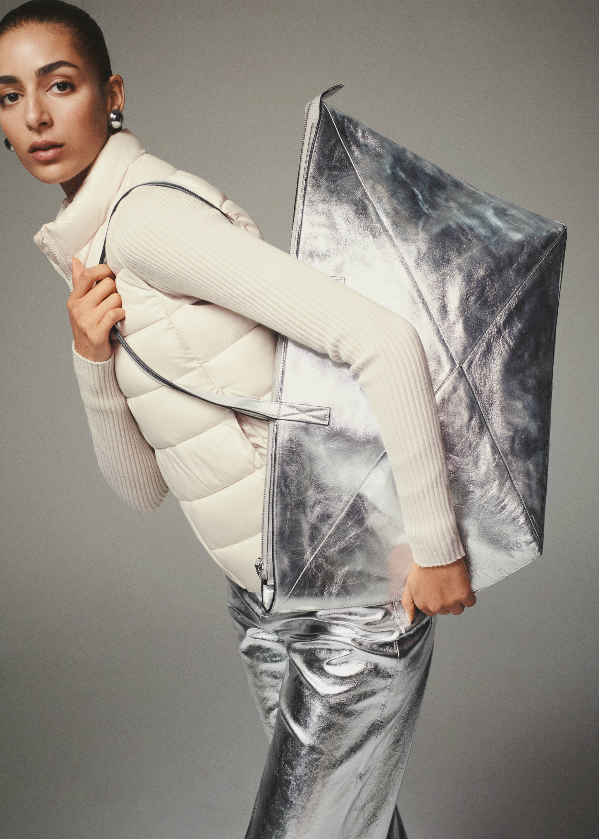 Кожаная сумка шоппер - Деталь изделия 9