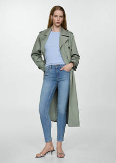 Skinny push-up jeans — Medium Blue 2
