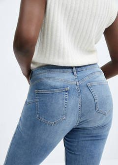 Skinny push-up jeans — Medium Blue 8