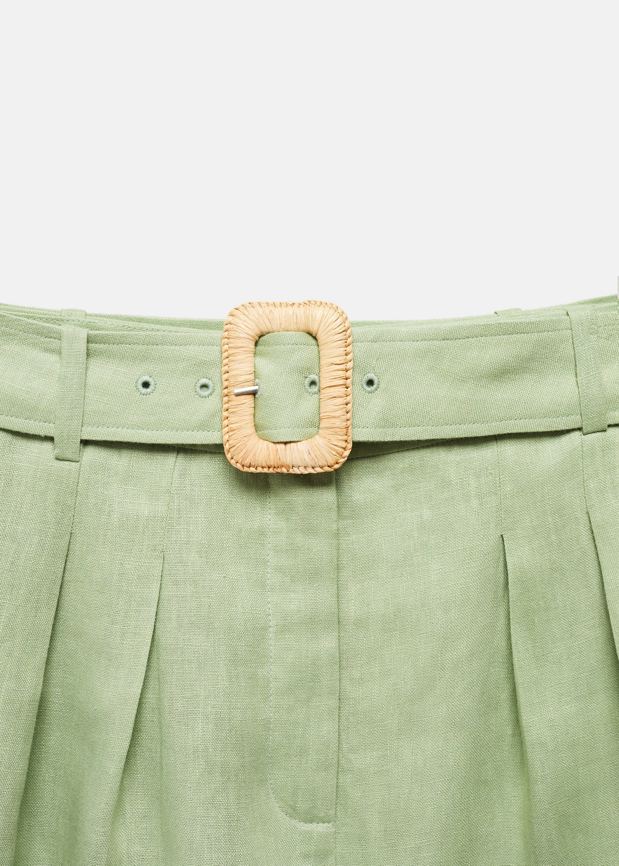 Shorts lino cinturón - Detalle del artículo 8