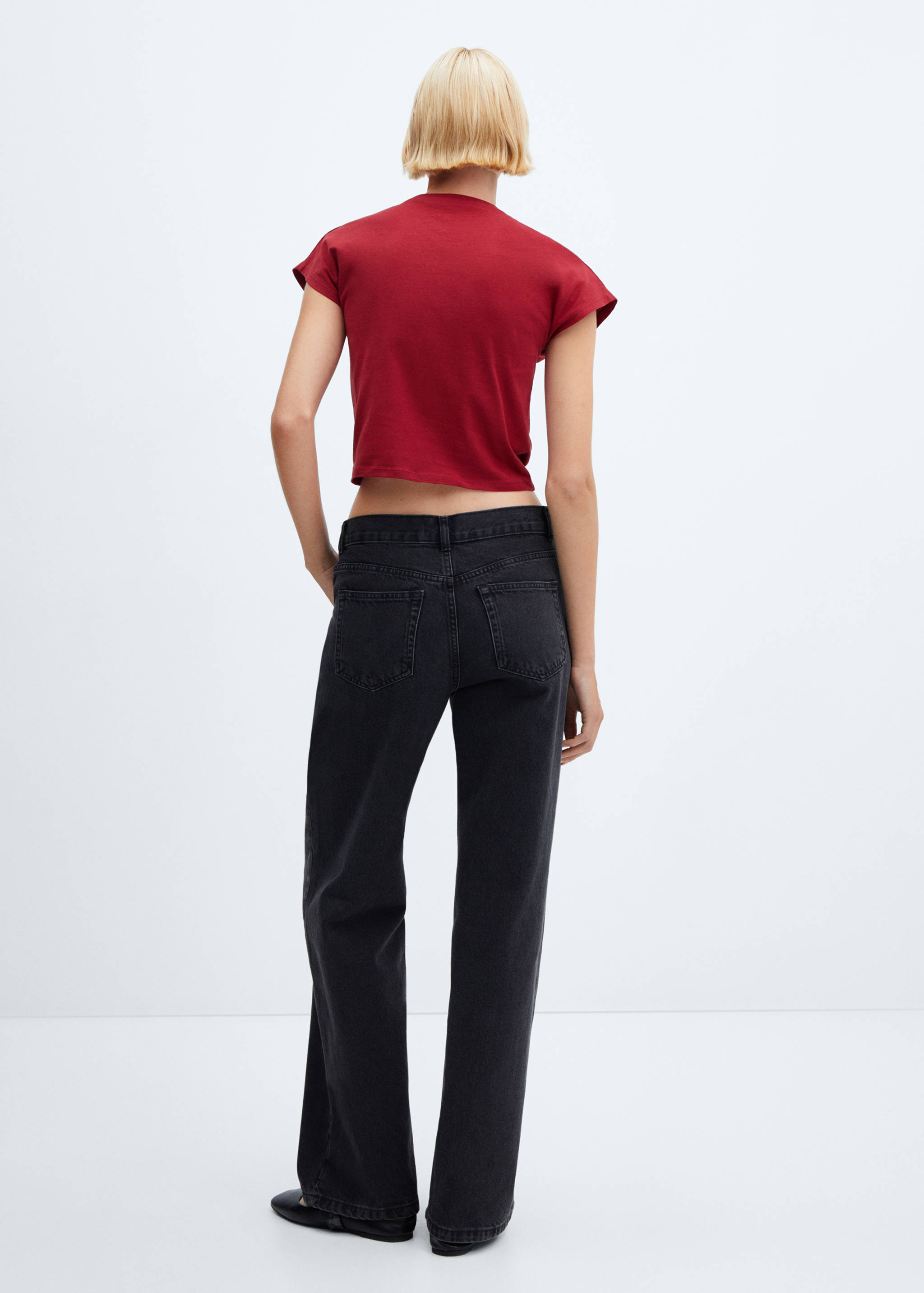 Camiseta algodón nudo - Reverso del artículo