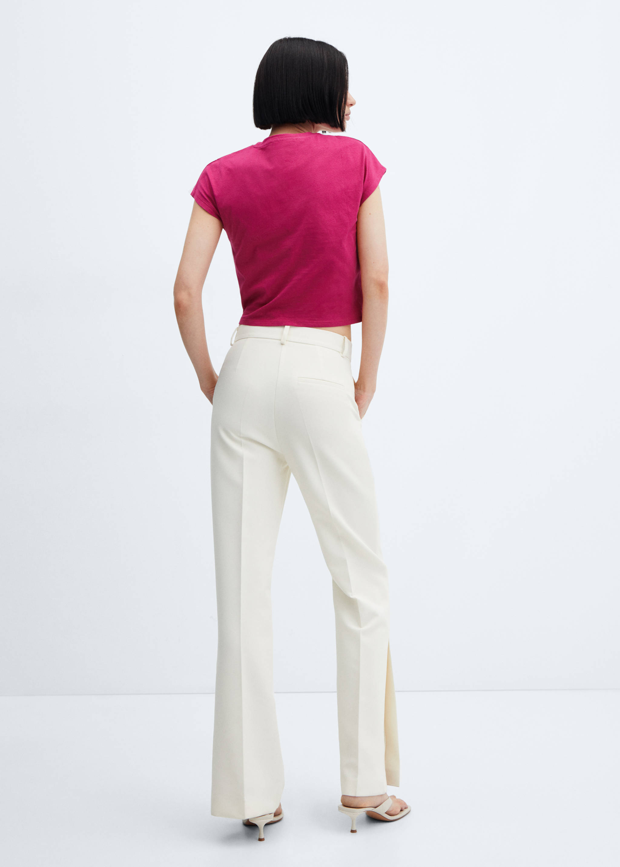 Camiseta algodón nudo - Reverso del artículo