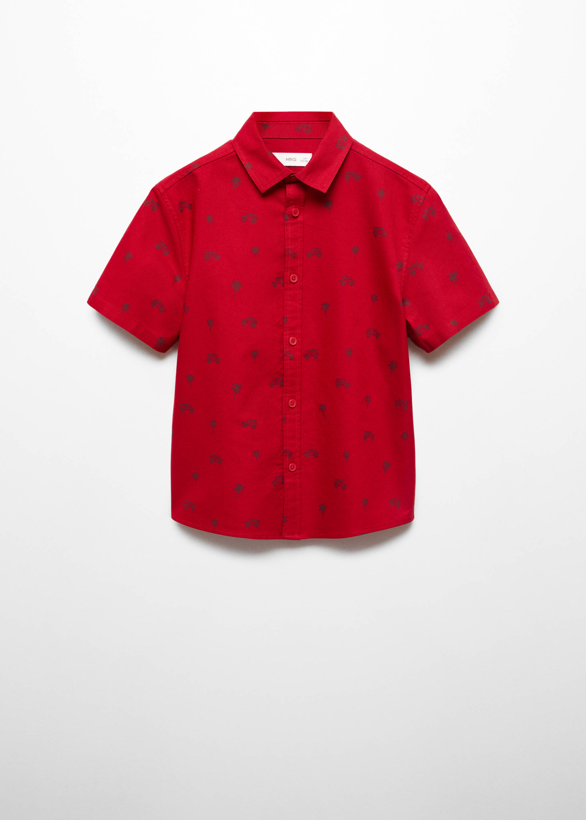 Printed cotton shirt - Article without model