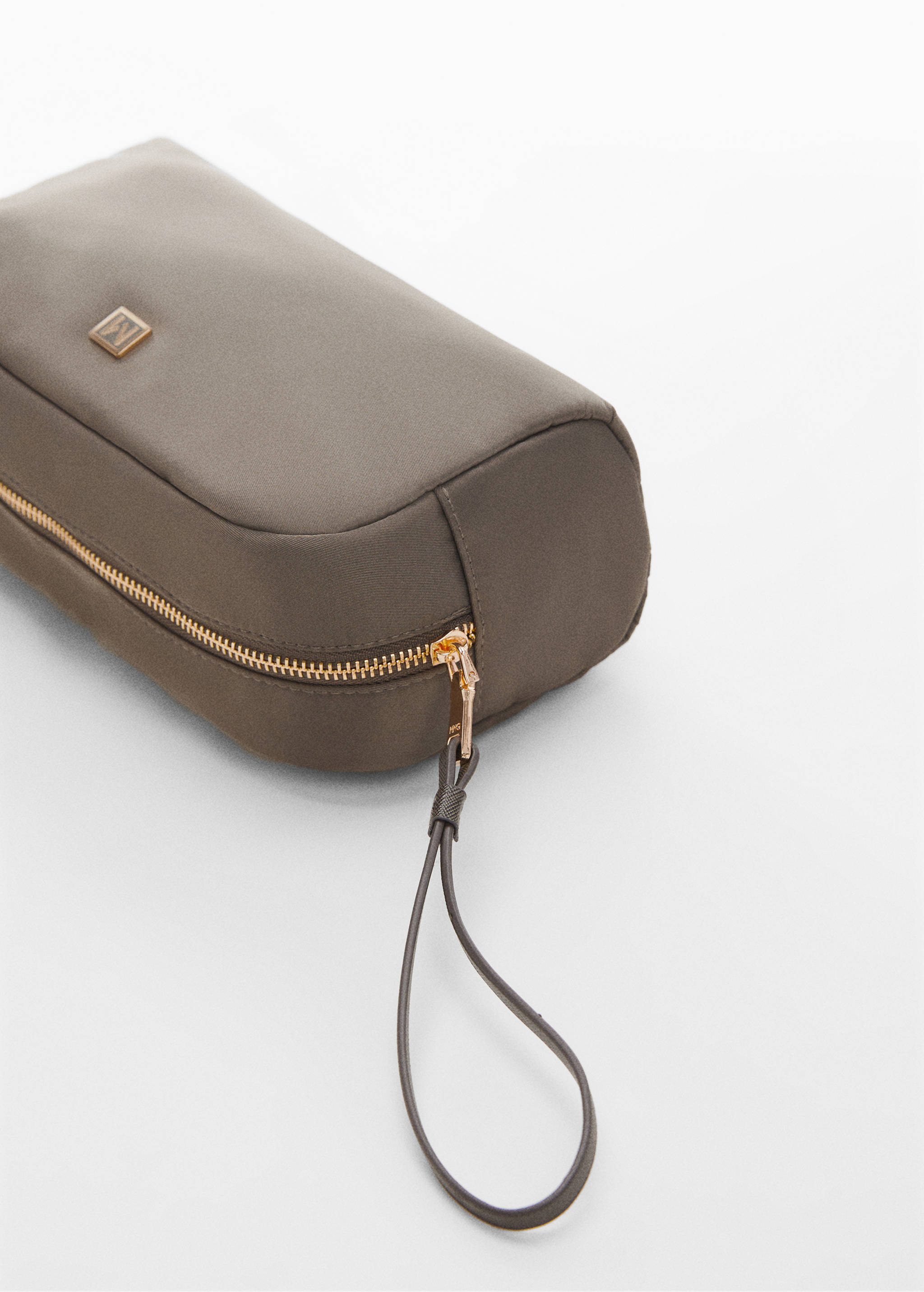 Zipped toiletry bag with logo - Details of the article 1