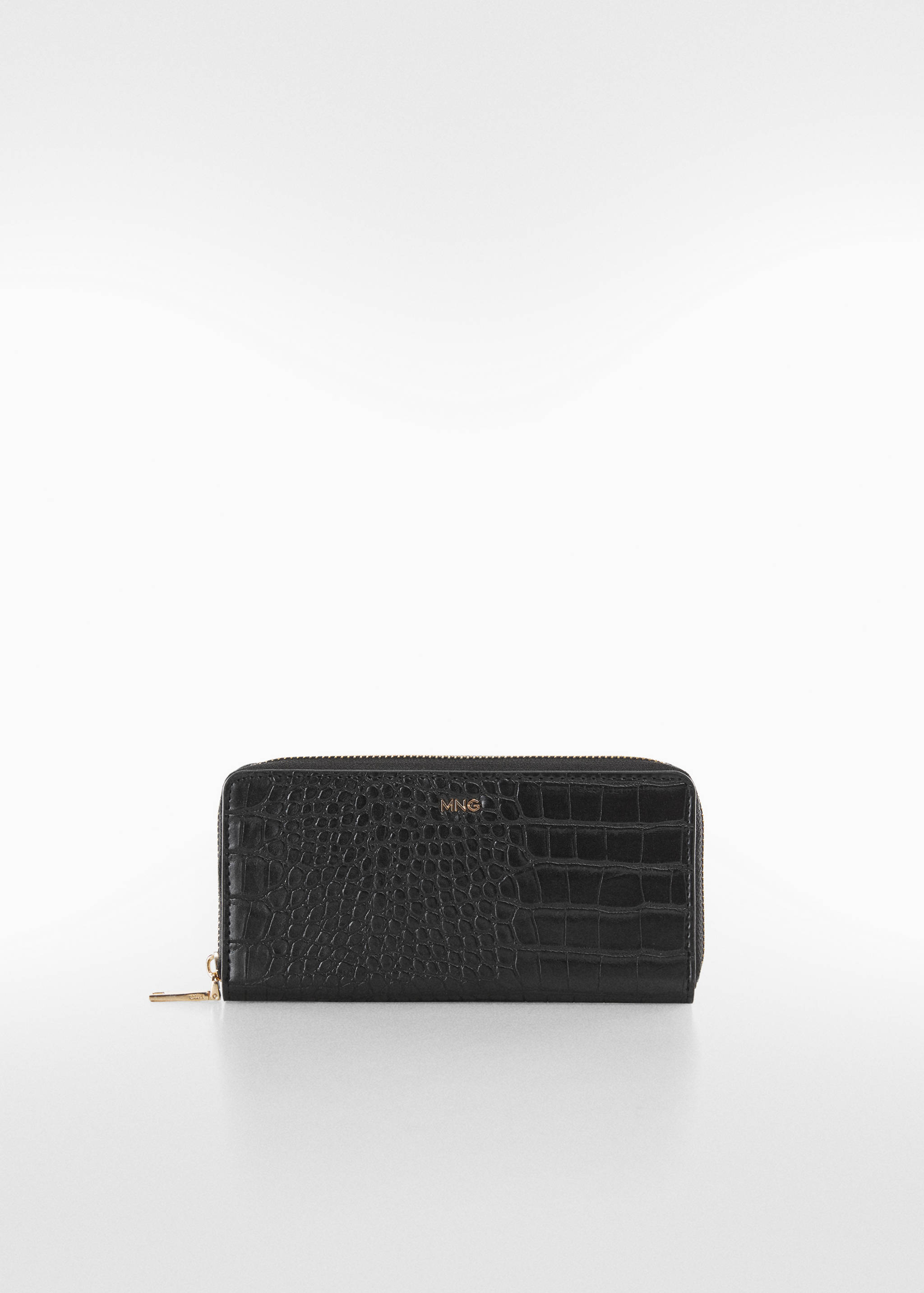 Animal print effect wallet - Article without model