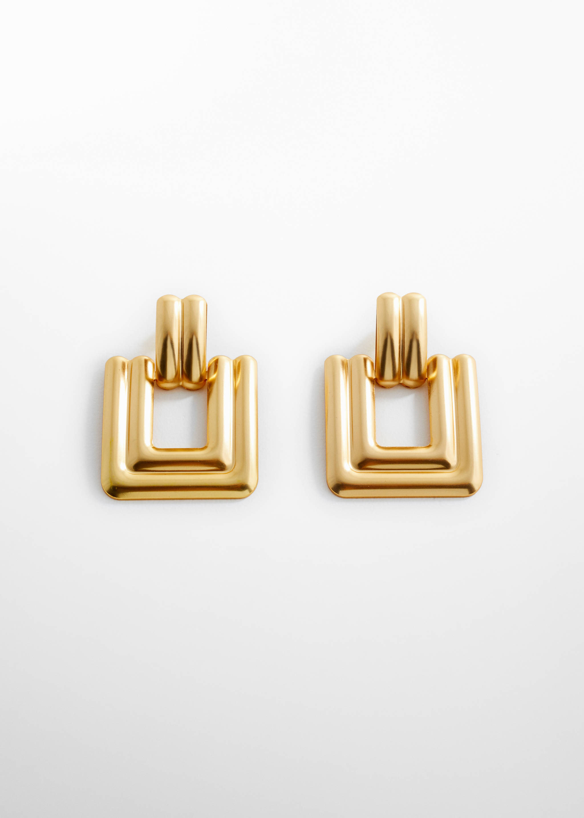 Square earrings - Article without model