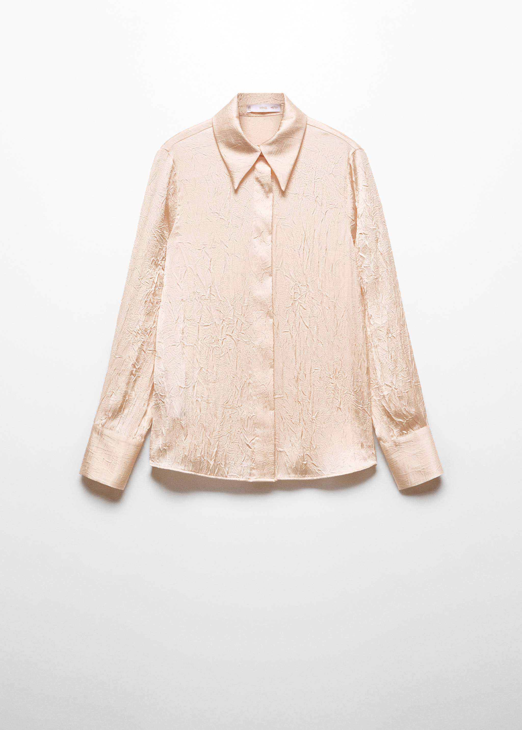 Camisa textura satinada - Artículo sin modelo