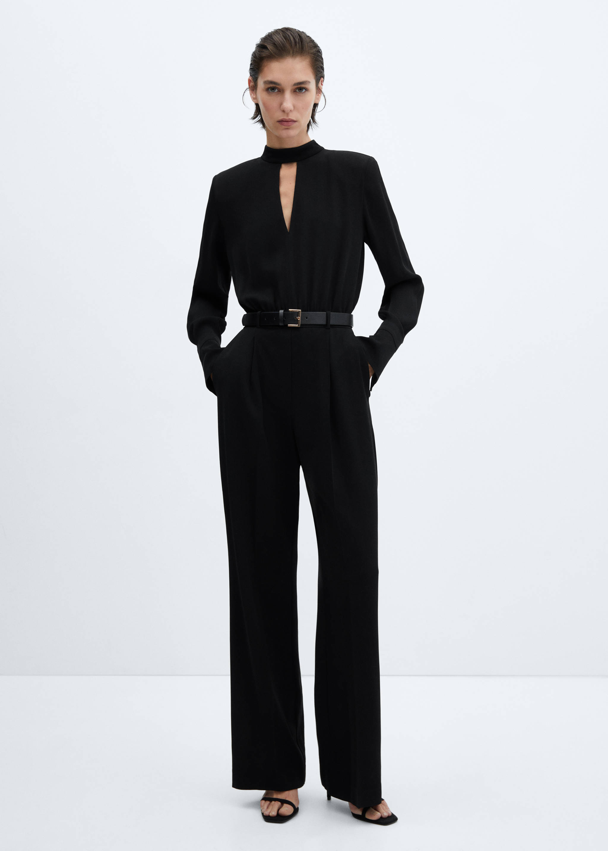 Belt long jumpsuit - General plane