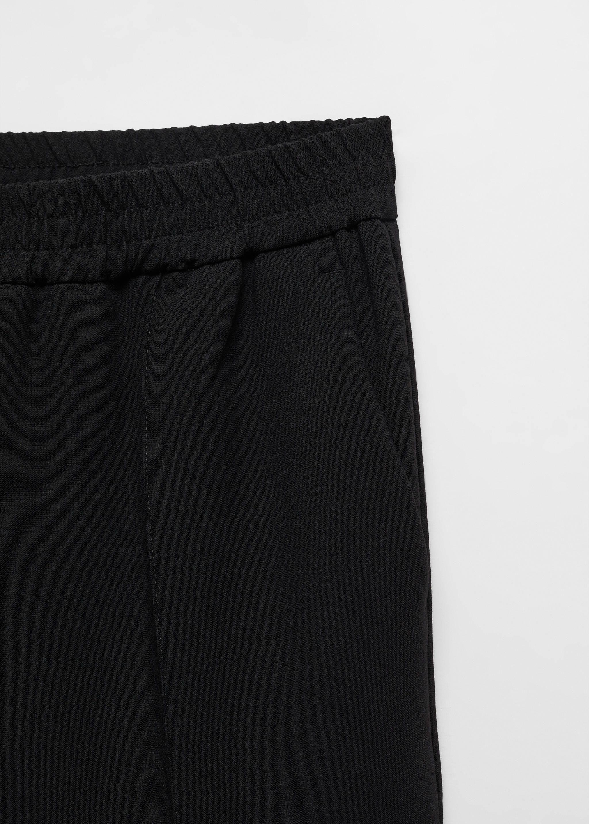 Straight-fit trousers with elastic waist - Details of the article 8