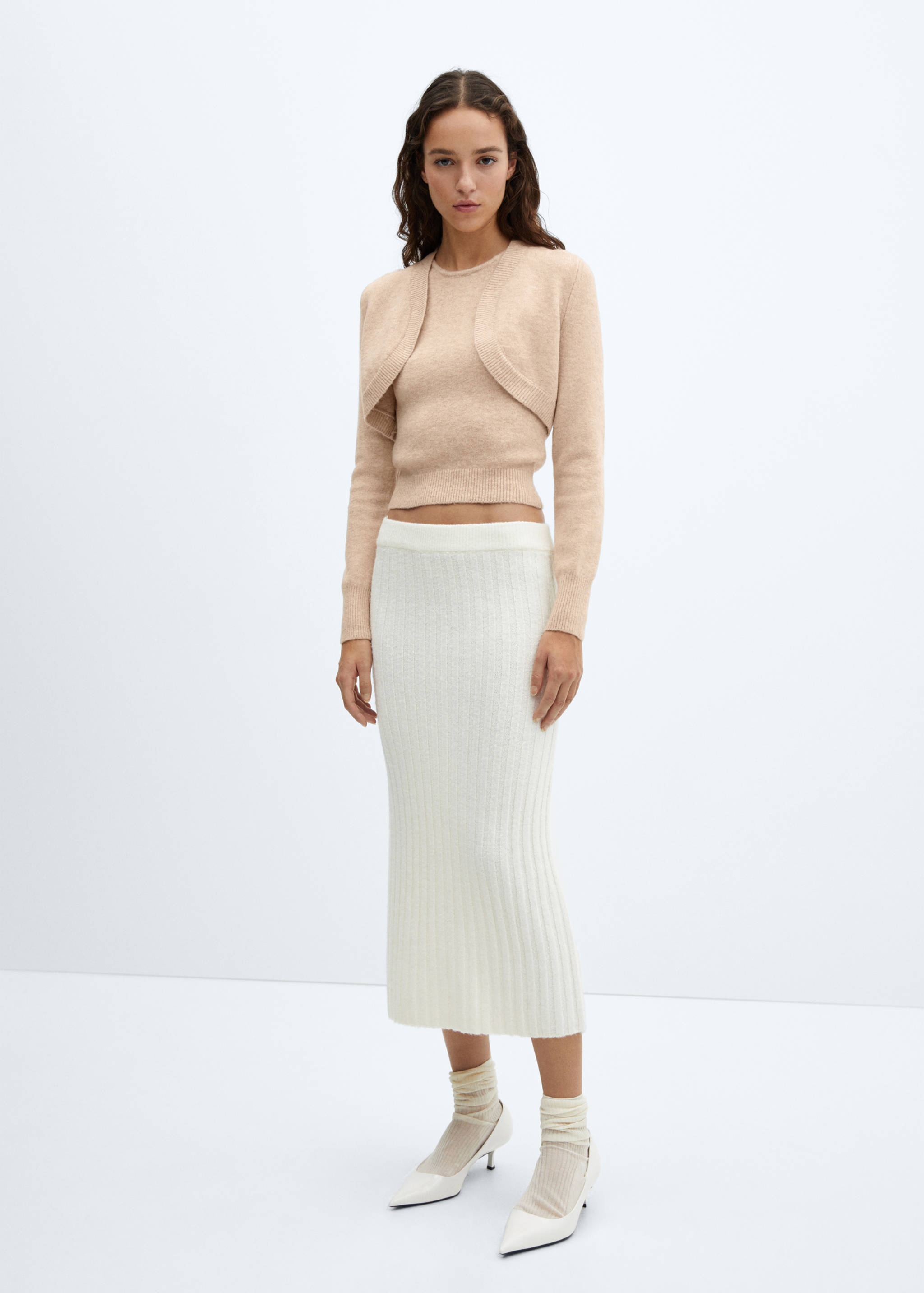 Болеро из трикотажа - Общий план