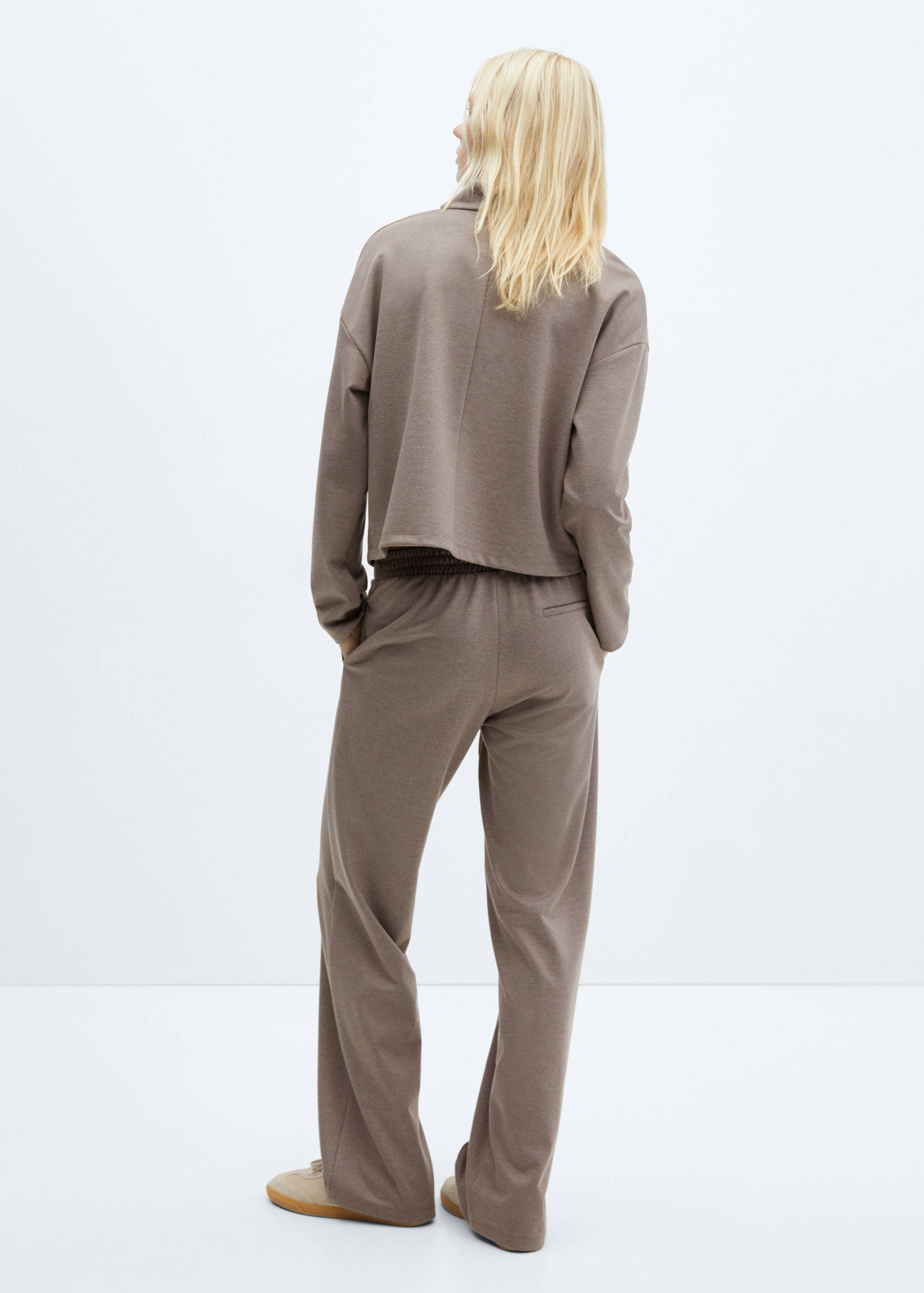 Decorative seams trousers - Reverse of the article