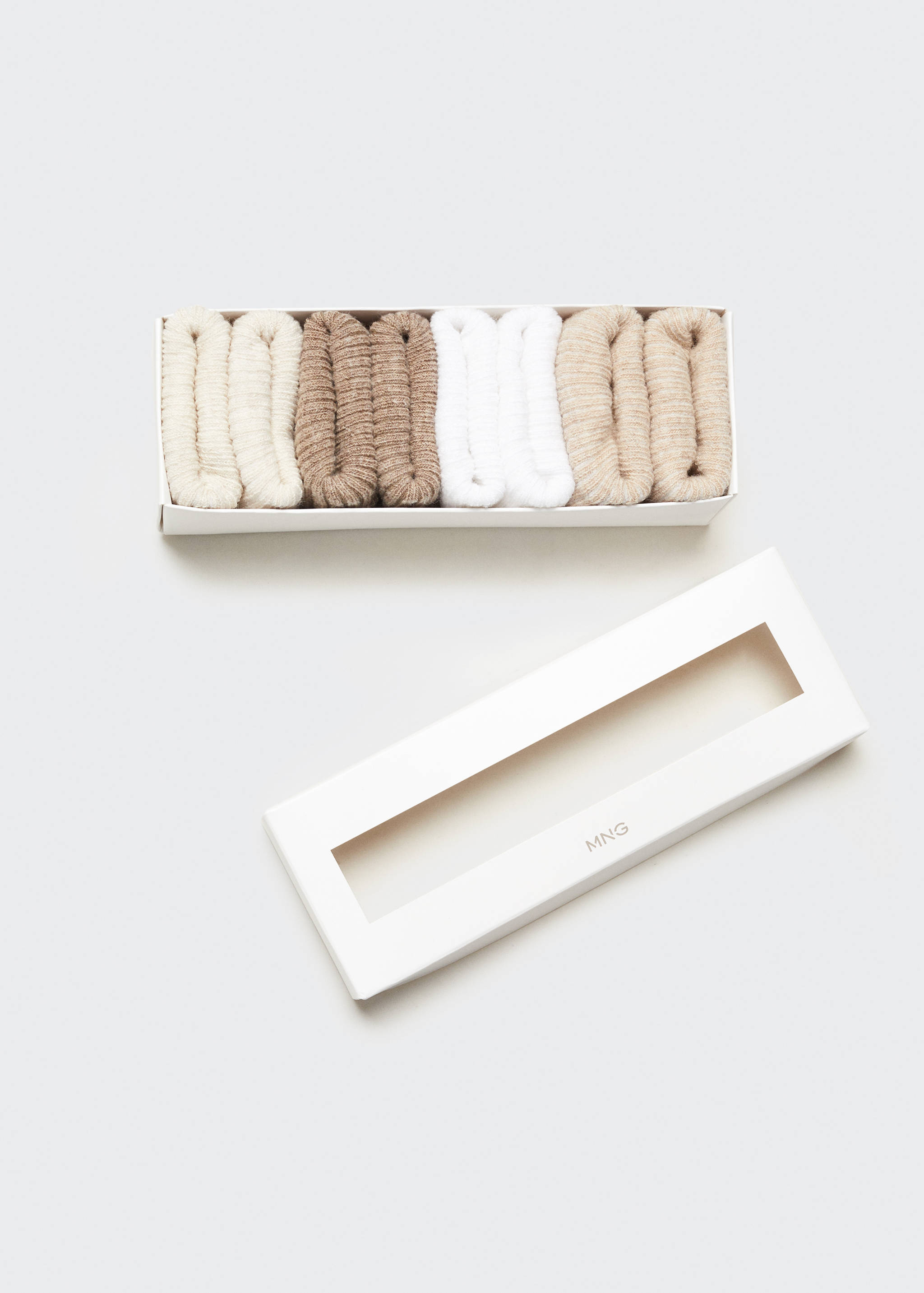 Pack 4 paires de chaussettes côtelées - Détail de l'article 8