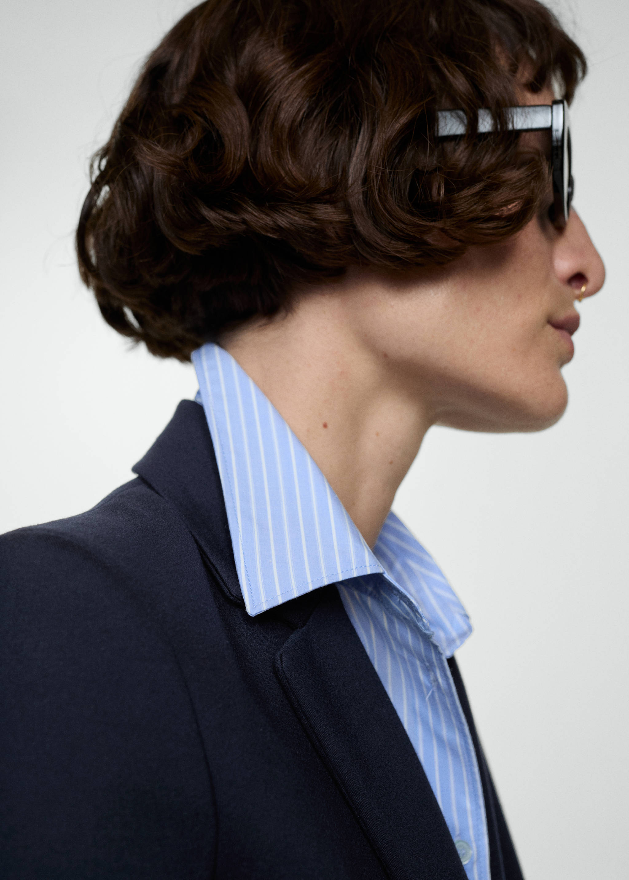 Fitted roma-knit jacket - Details of the article 1