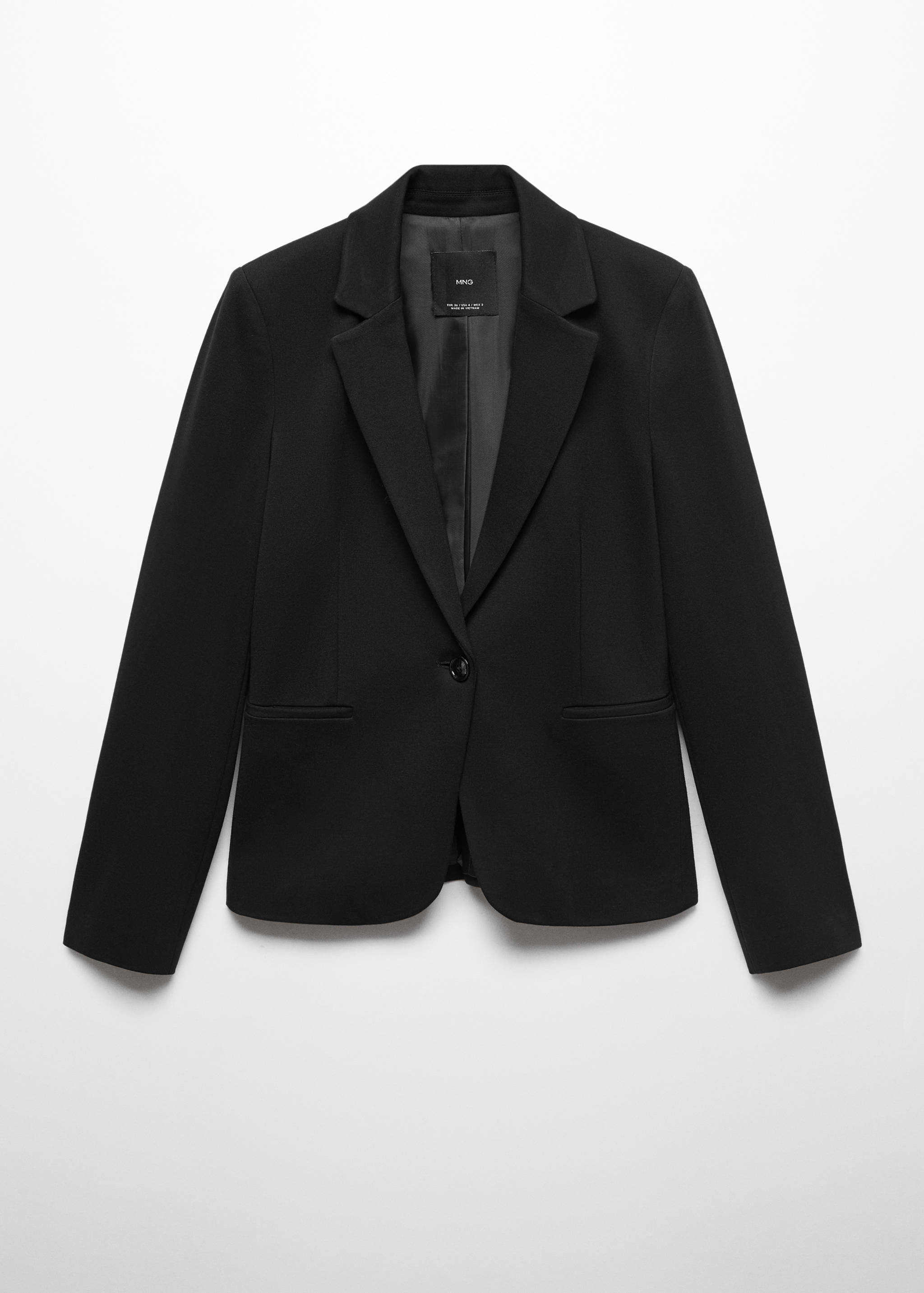 Fitted roma-knit blazer - Article without model
