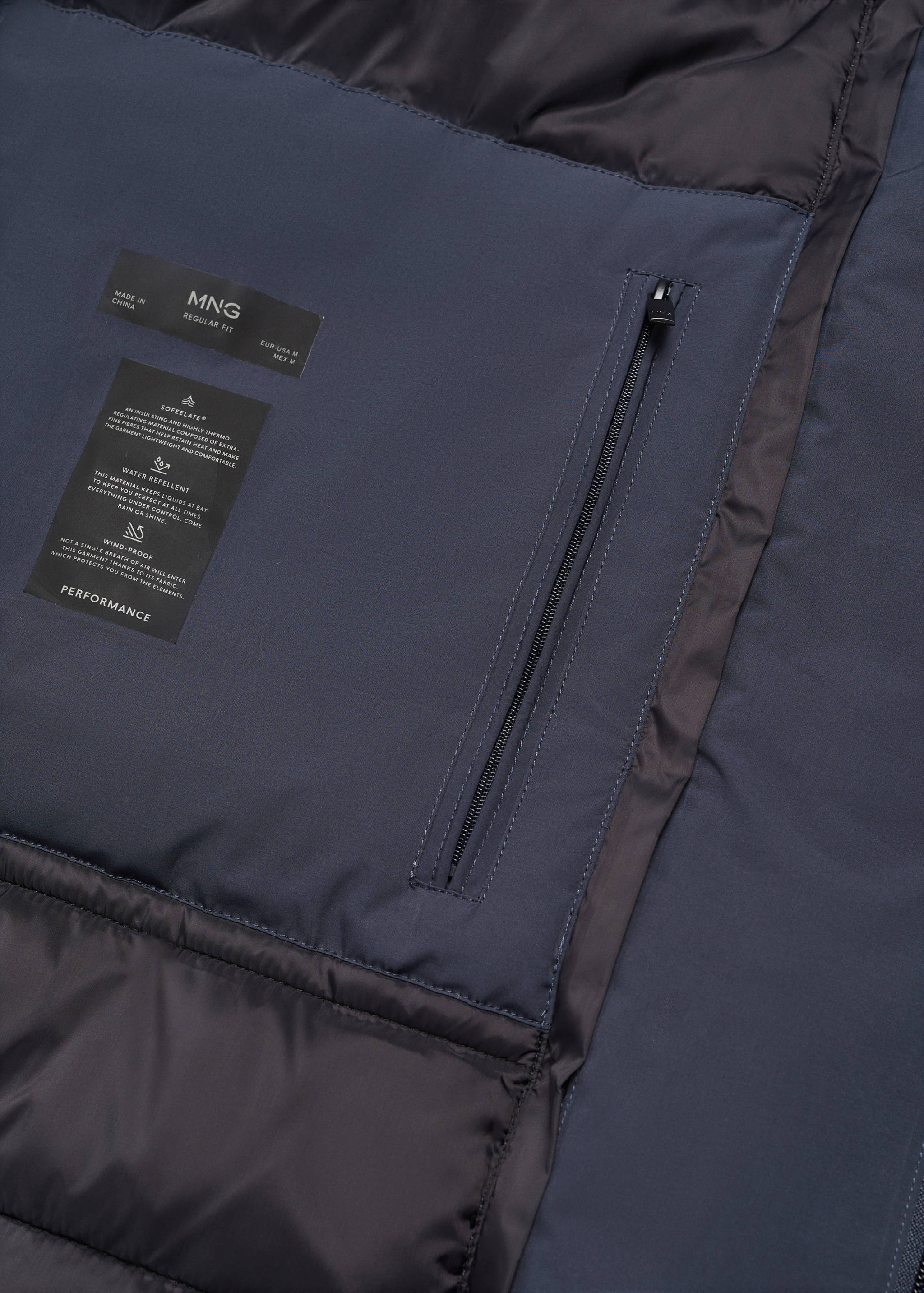 SOFEELATE® padded parka with hood - Details of the article 0