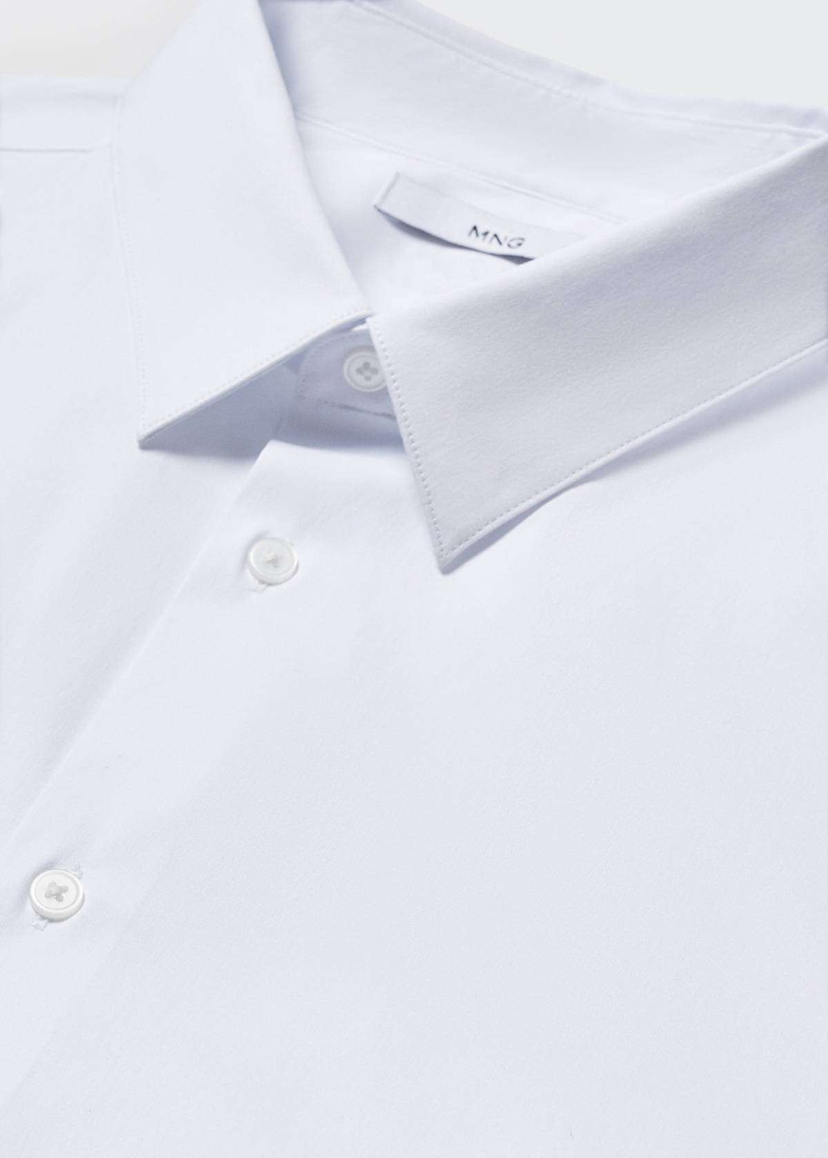 Pocket denim overshirt — Beige