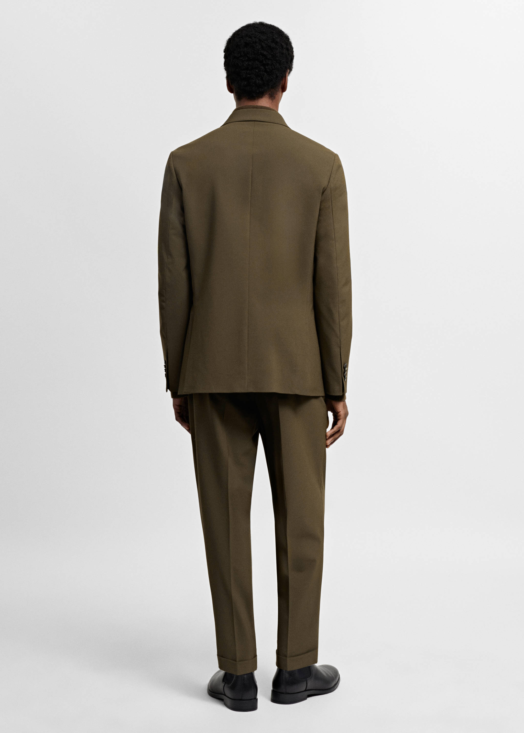 Veste costume slim fit croisée - Verso de l’article