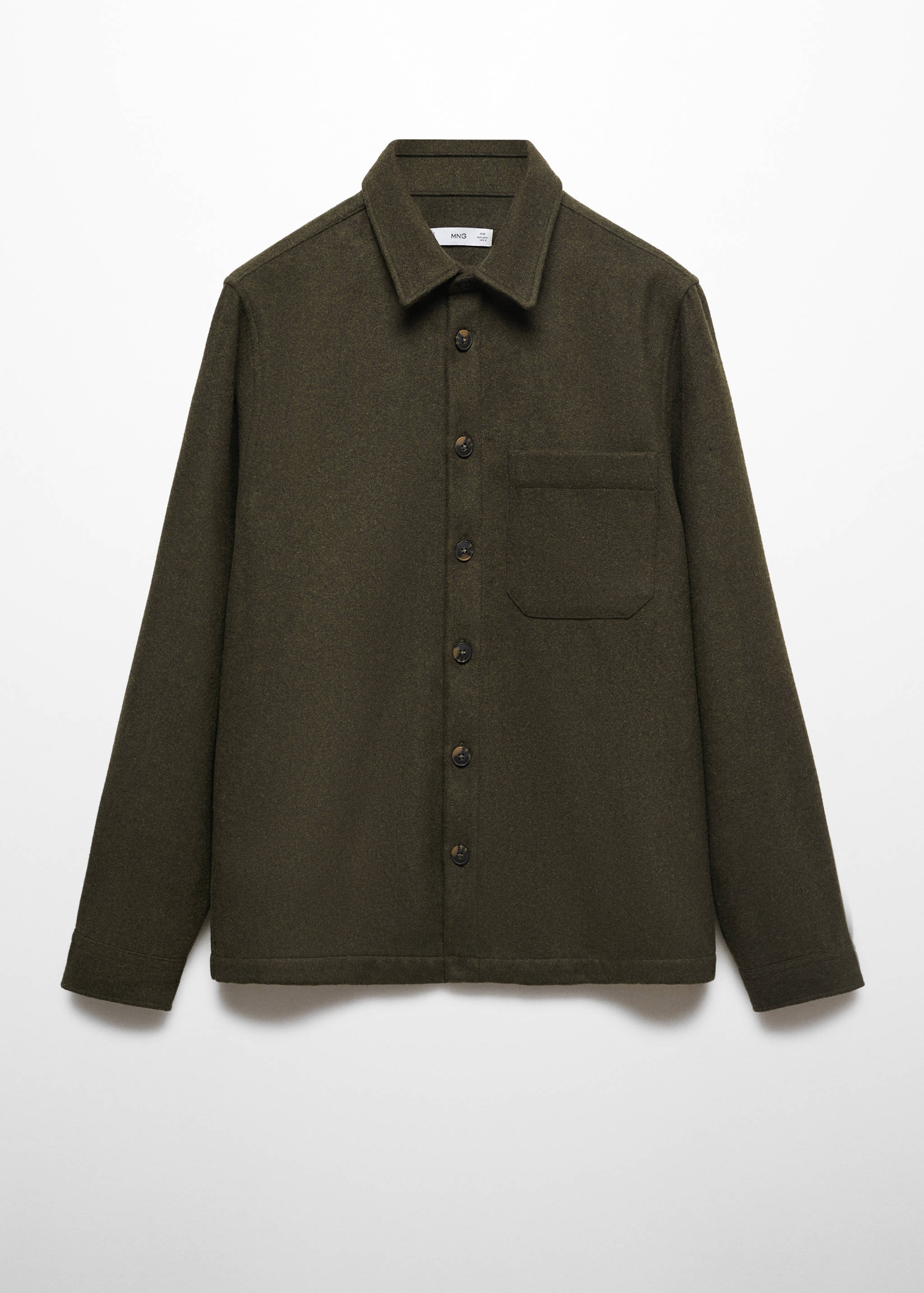 Regular-fit overshirt with pocket - Article without model