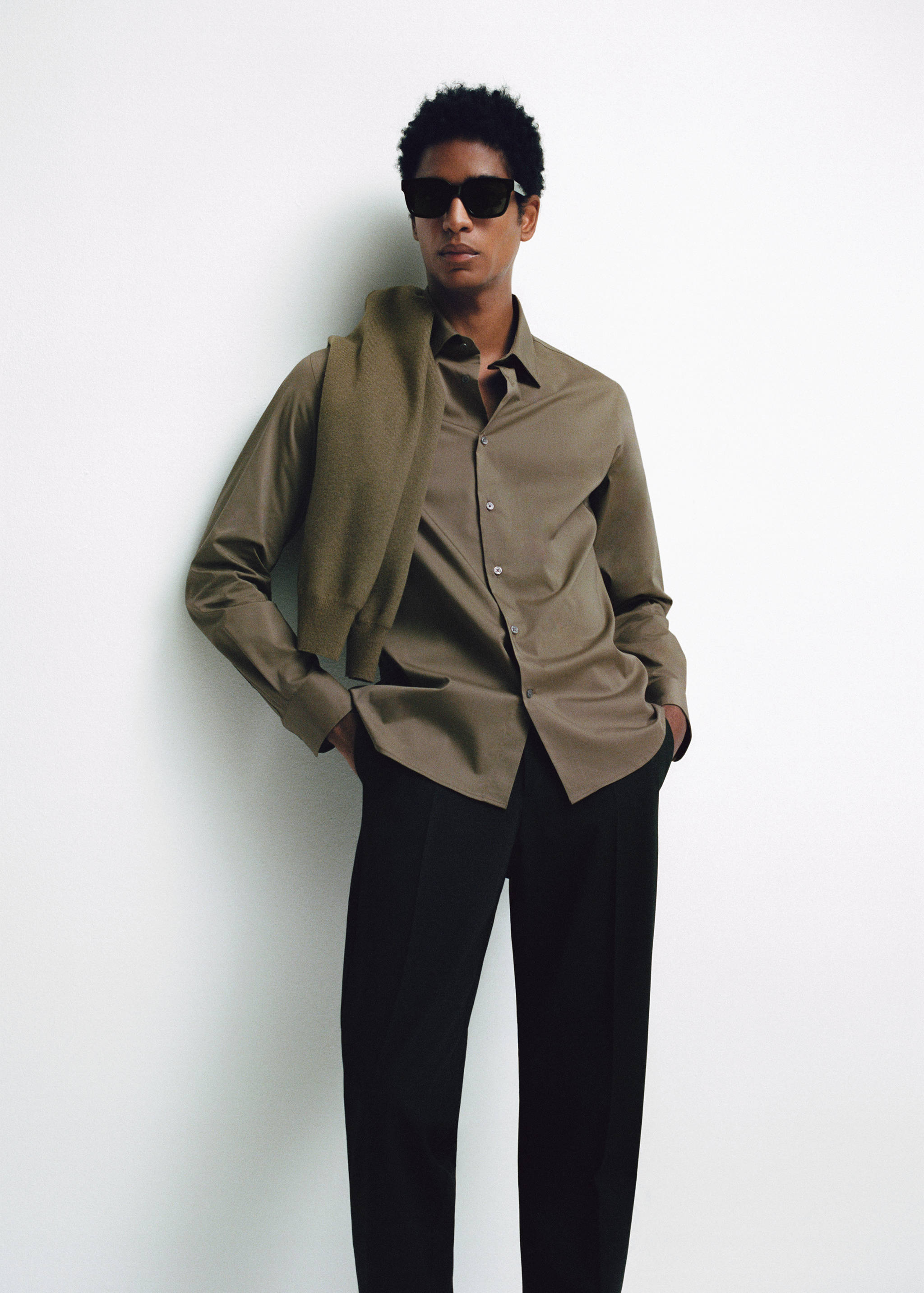 Chemise regular-fit coton stretch - Détail de l'article 6