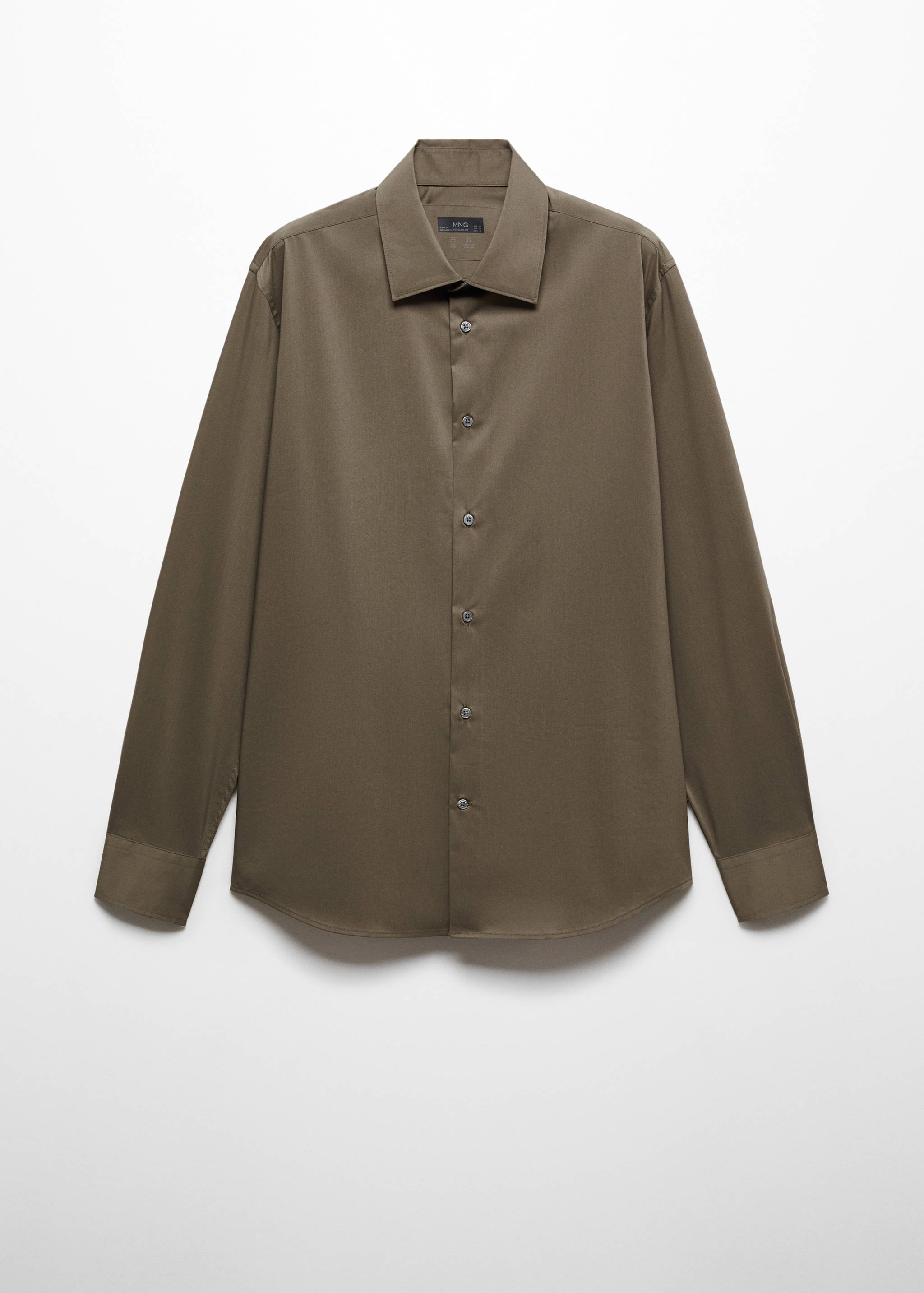 Chemise regular-fit coton stretch - Article sans modèle