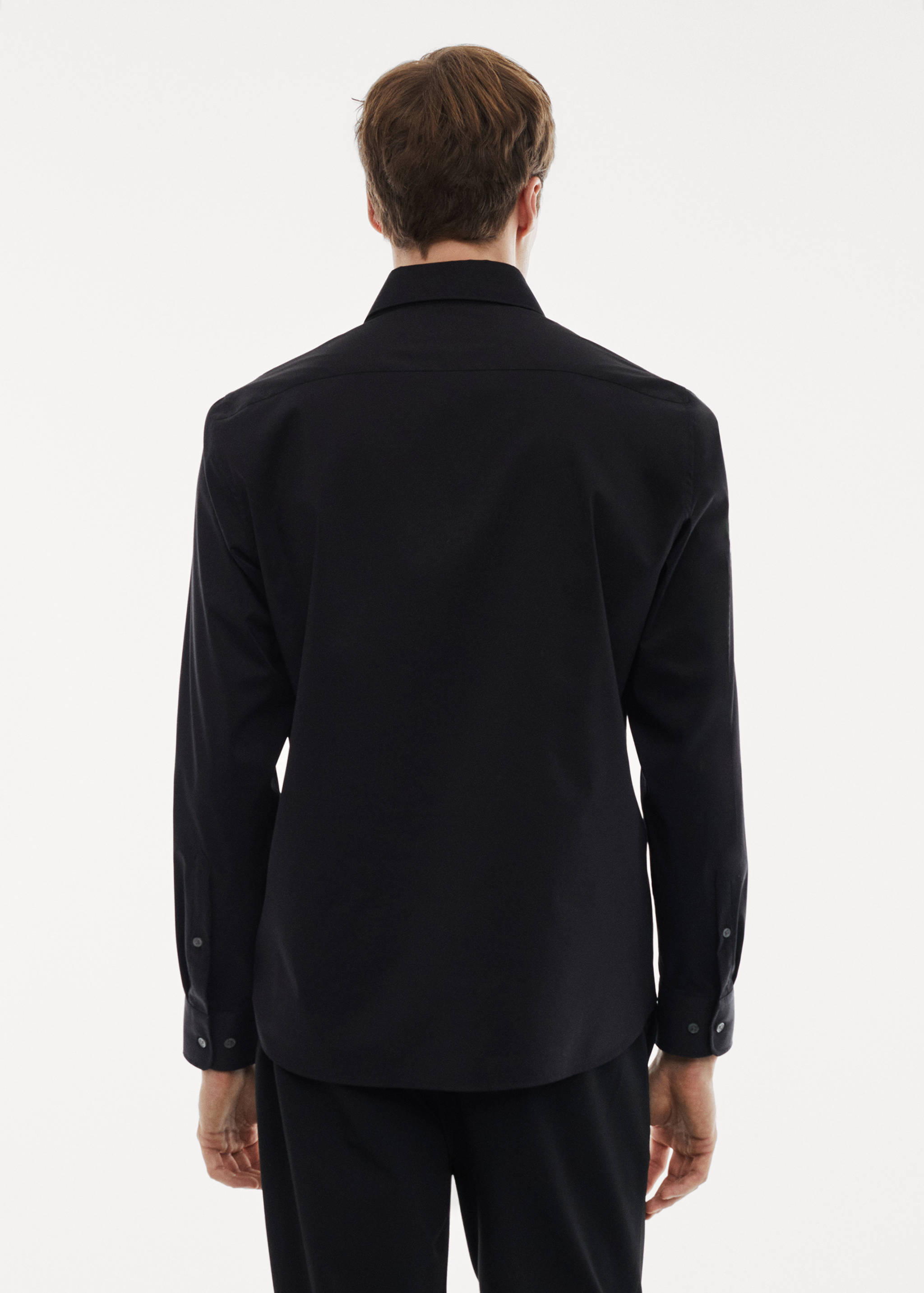 Chemise regular-fit coton stretch - Verso de l’article