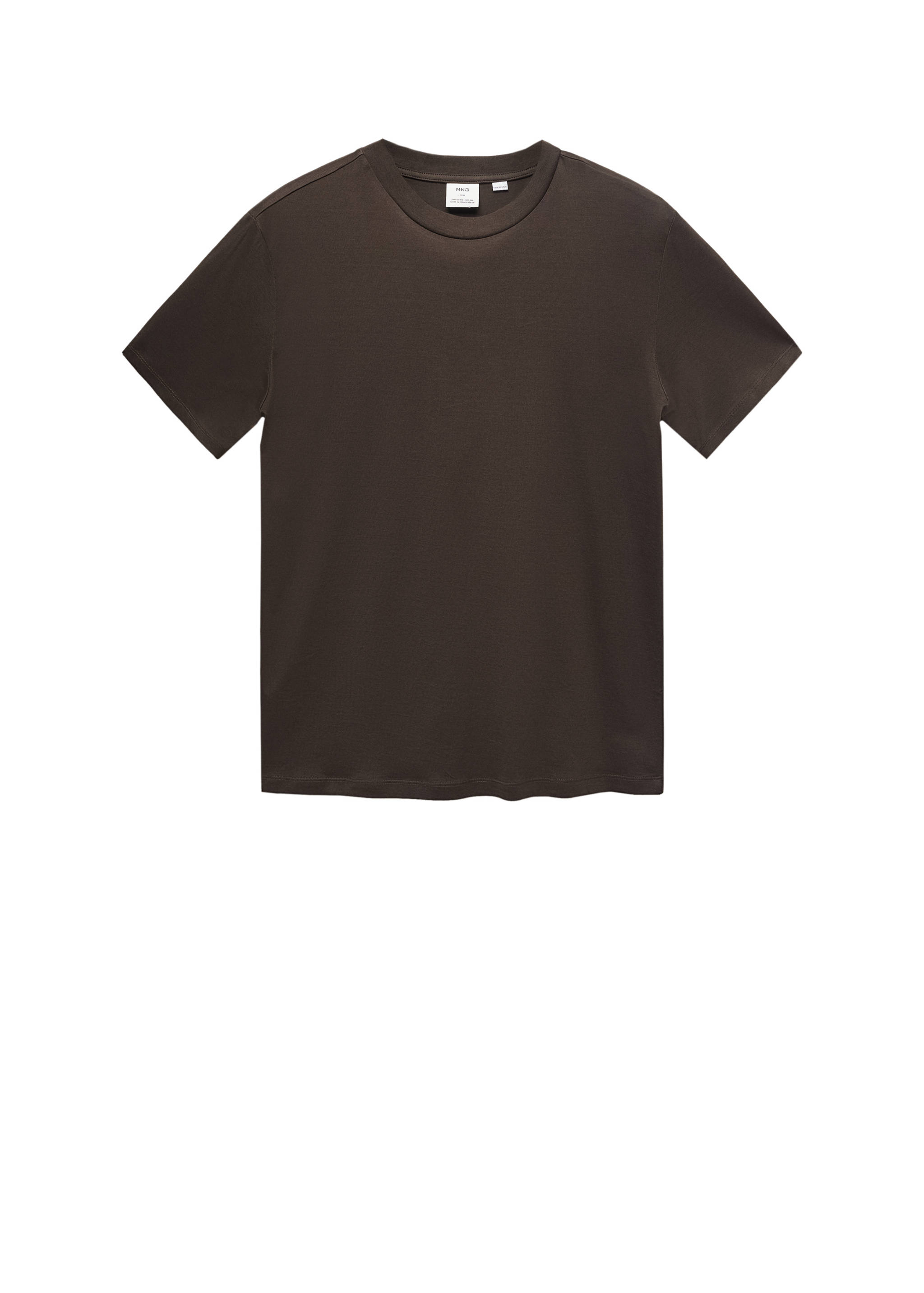 Мерсеризованная футболка slim fit - Деталь изделия 9