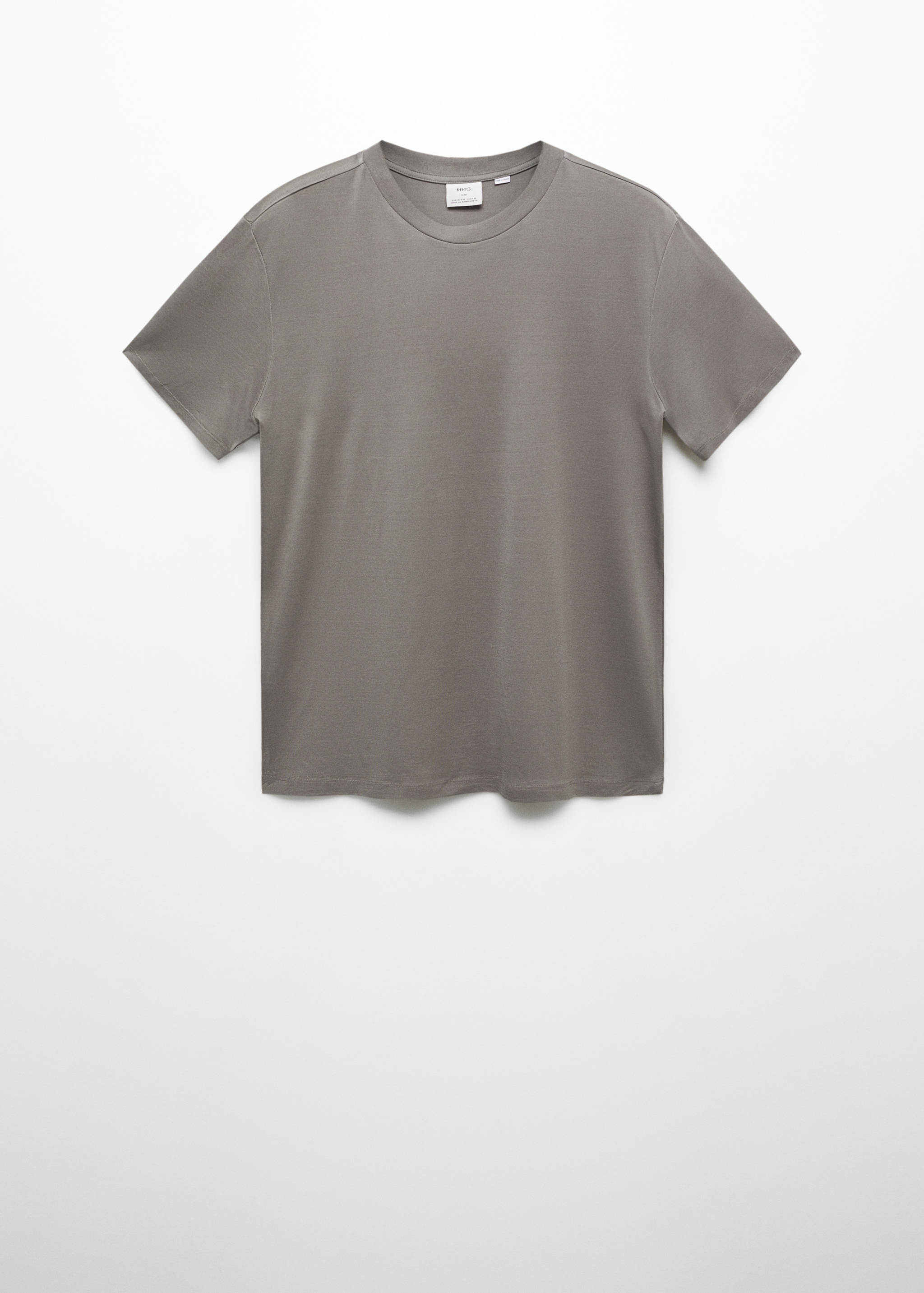 Mercerised slim-fit t-shirt - Article without model