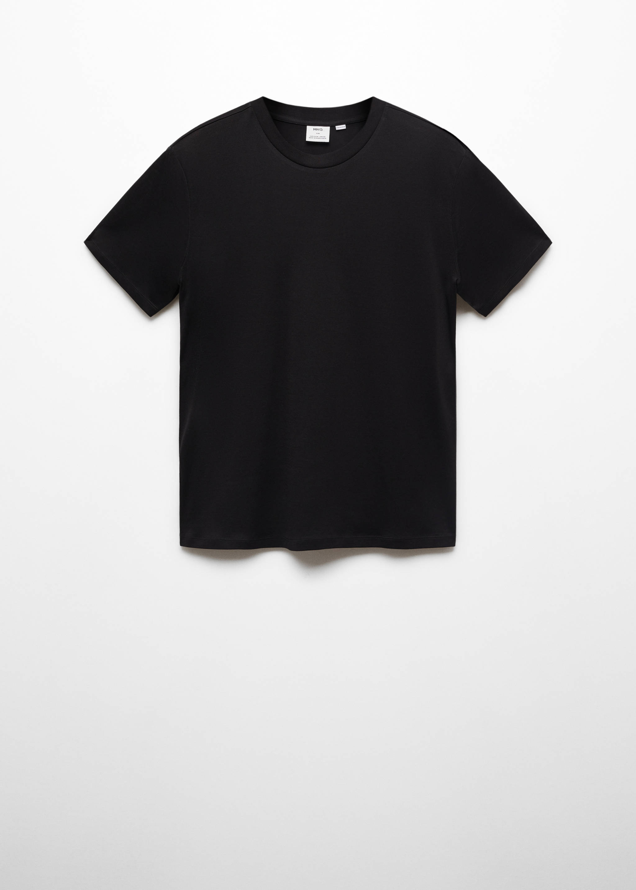 Mercerised slim-fit t-shirt - Article without model