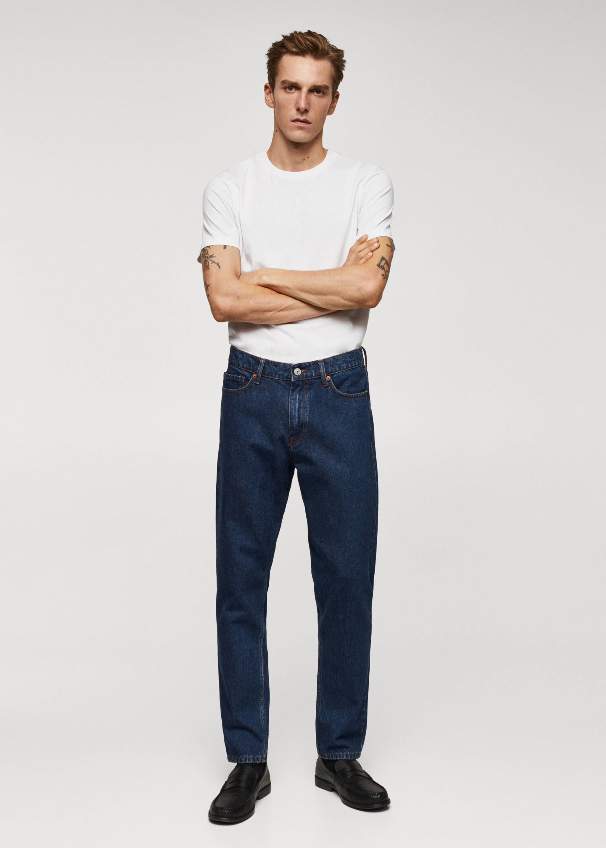 Essential cotton-blend T-shirt - General plane