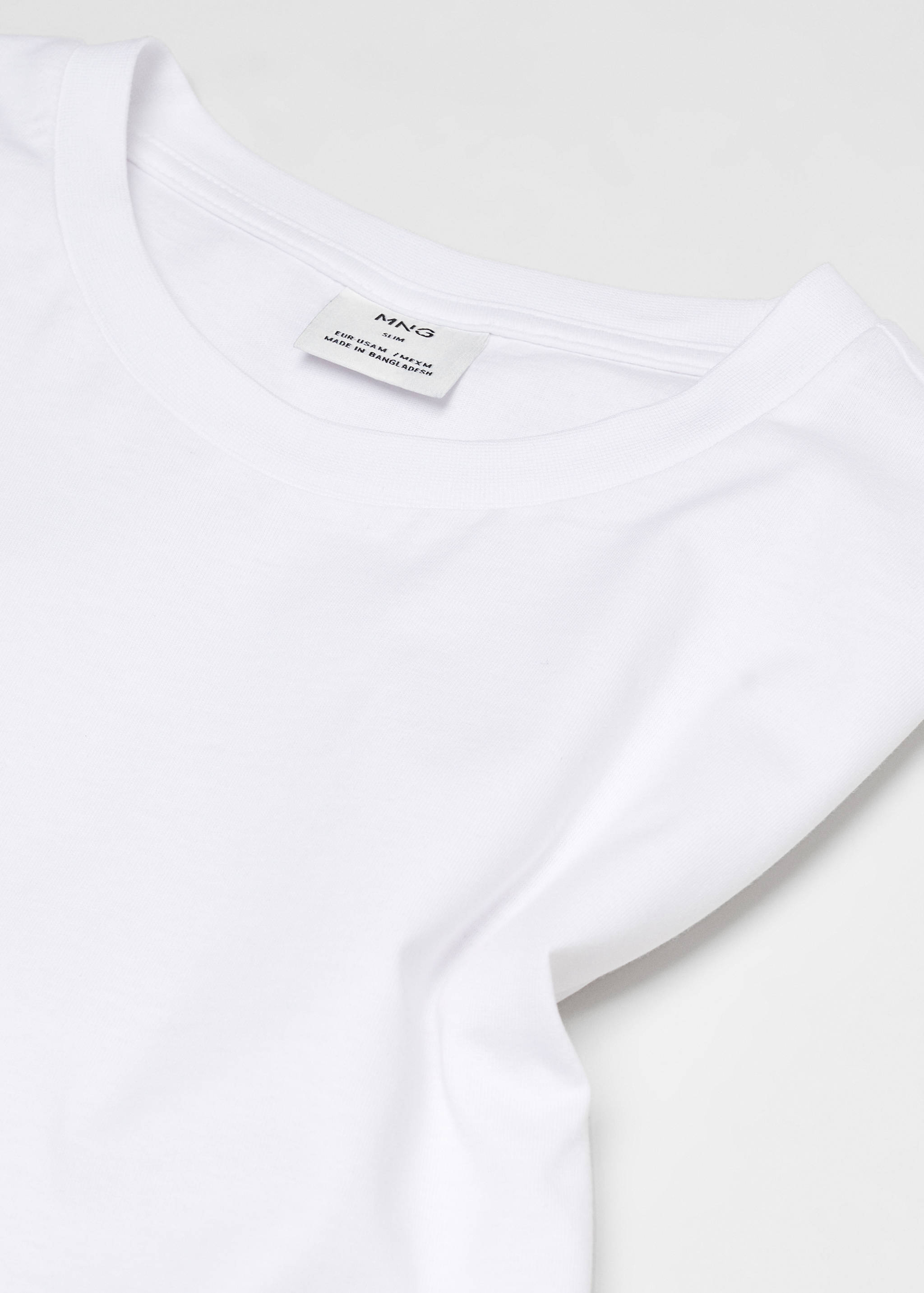 Essential cotton-blend T-shirt - Details of the article 8