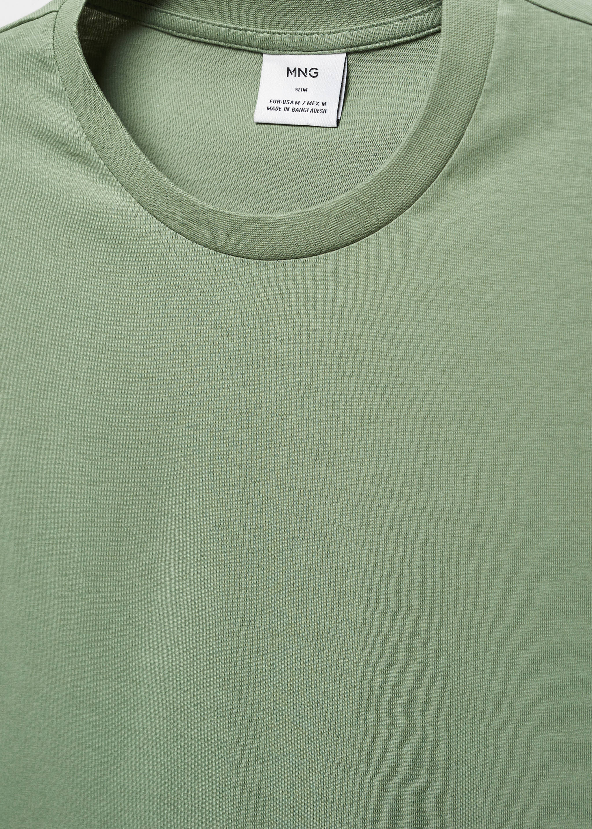 Essential cotton-blend T-shirt - Details of the article 8