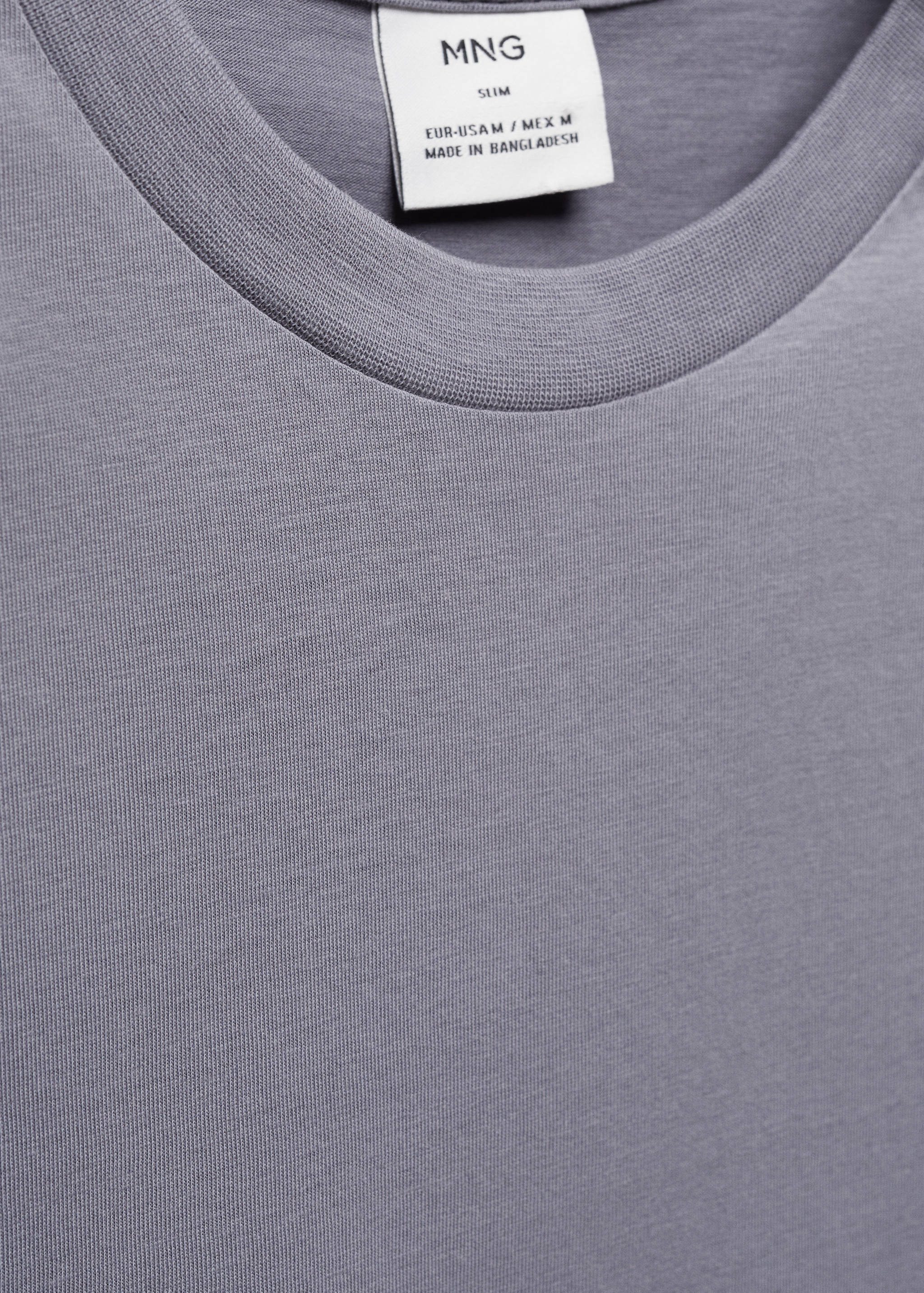 Essential cotton-blend T-shirt - Details of the article 8