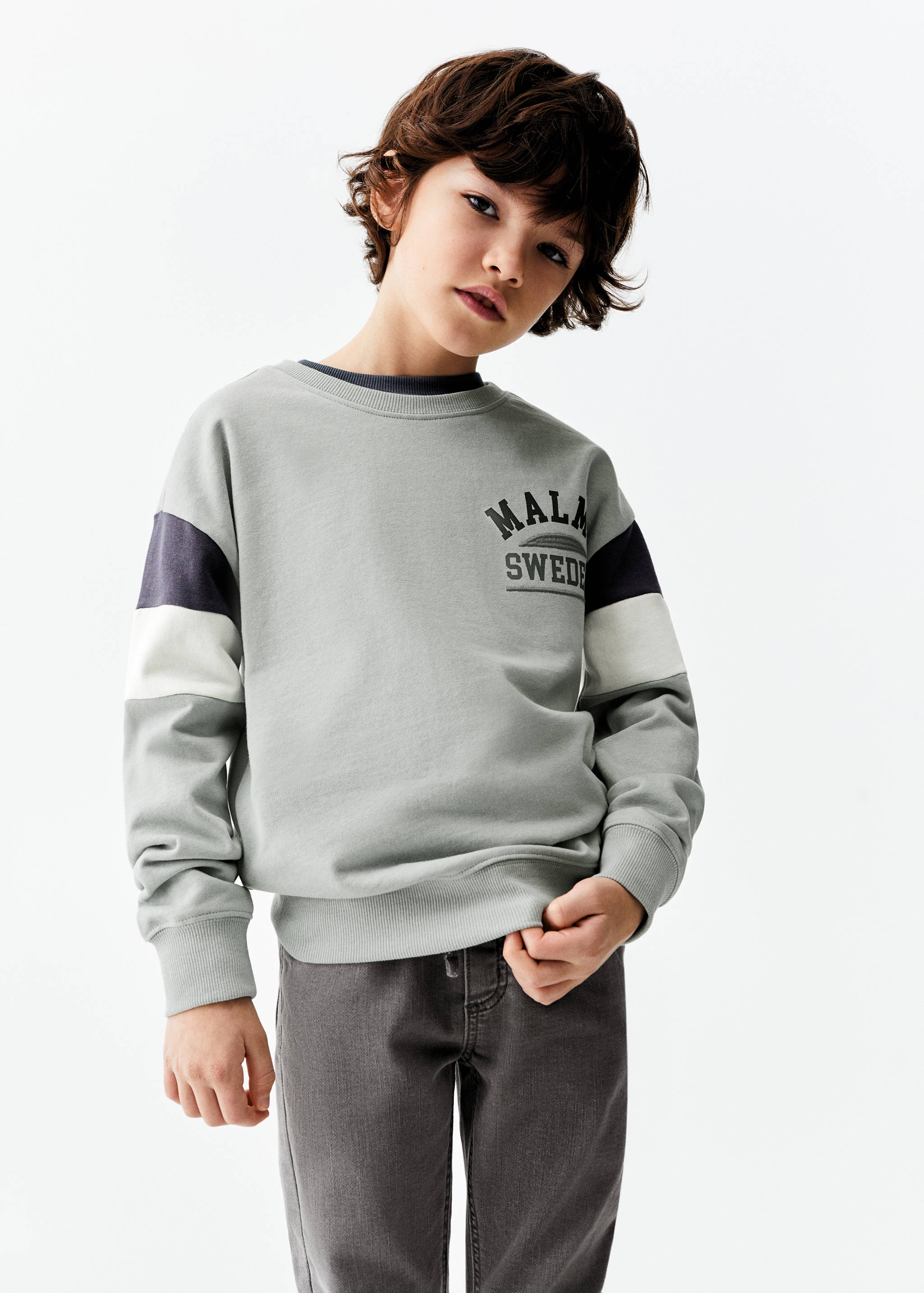 印花棉质T恤衫 - null